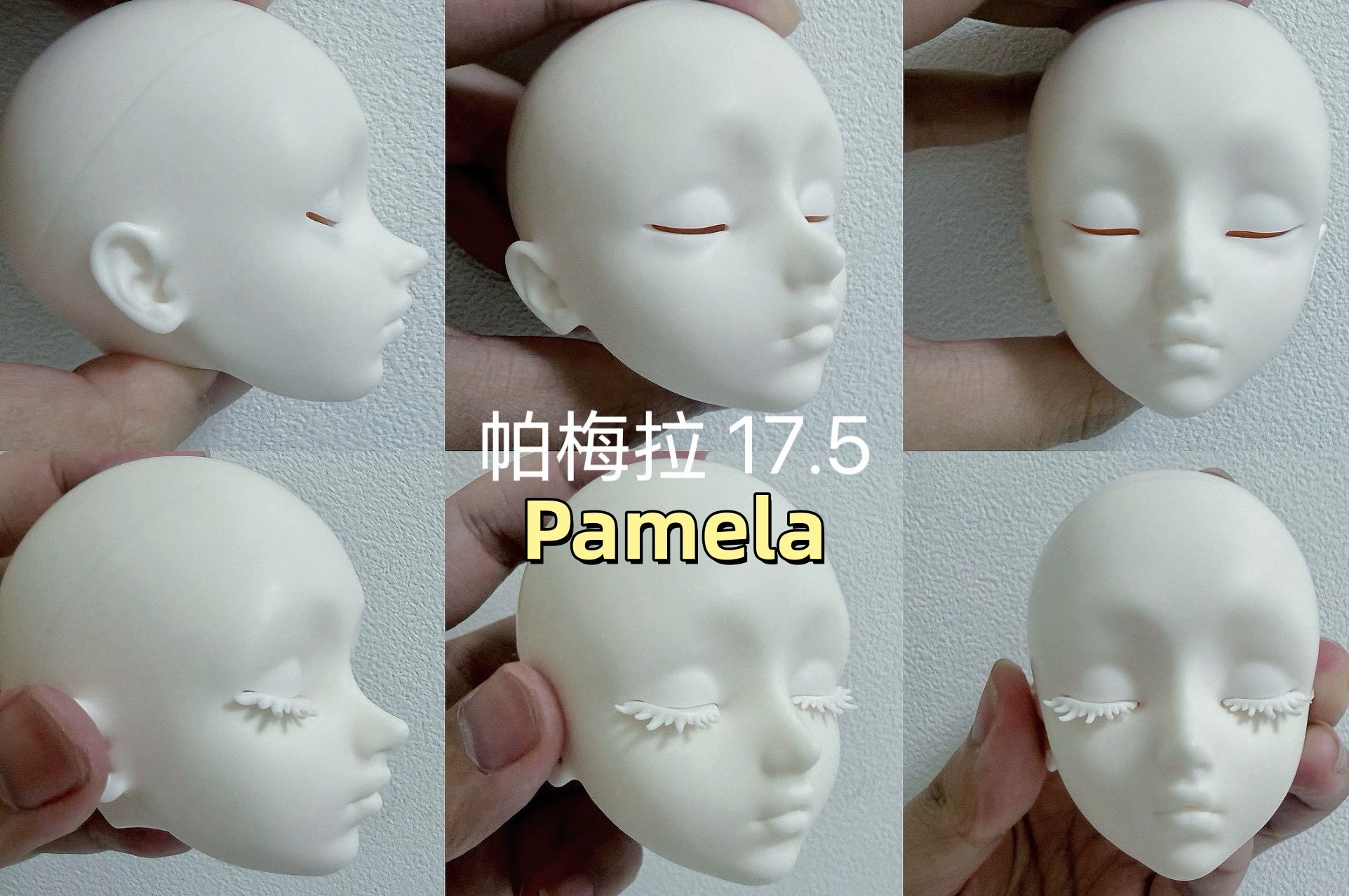 BlackShip 1/4 1/3 BJD head