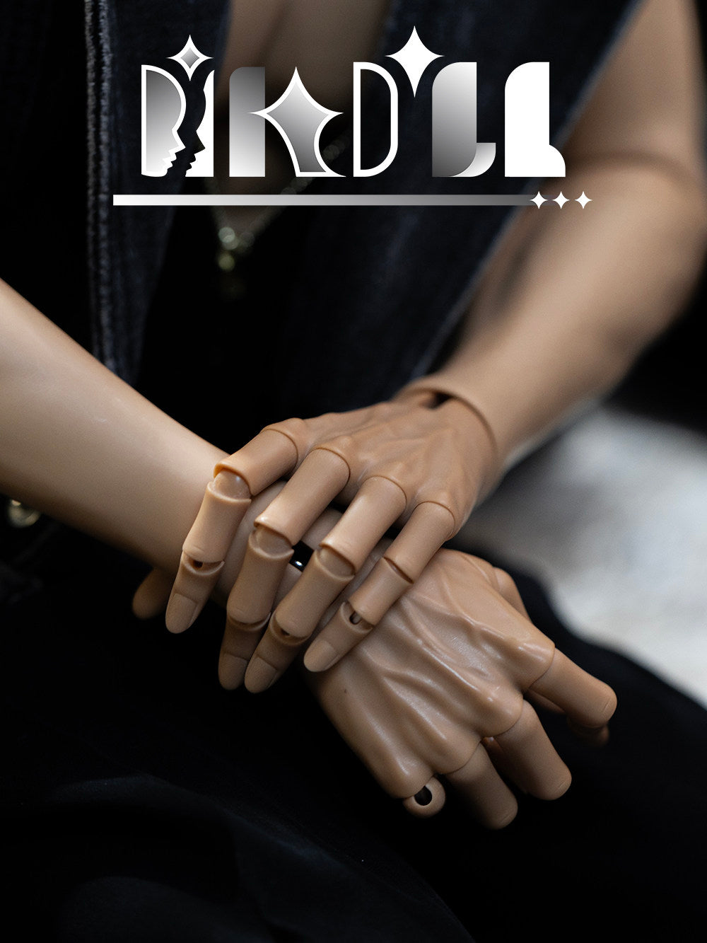 DikaDoll 75cm BJD joint hands for The Alpha Wolf body