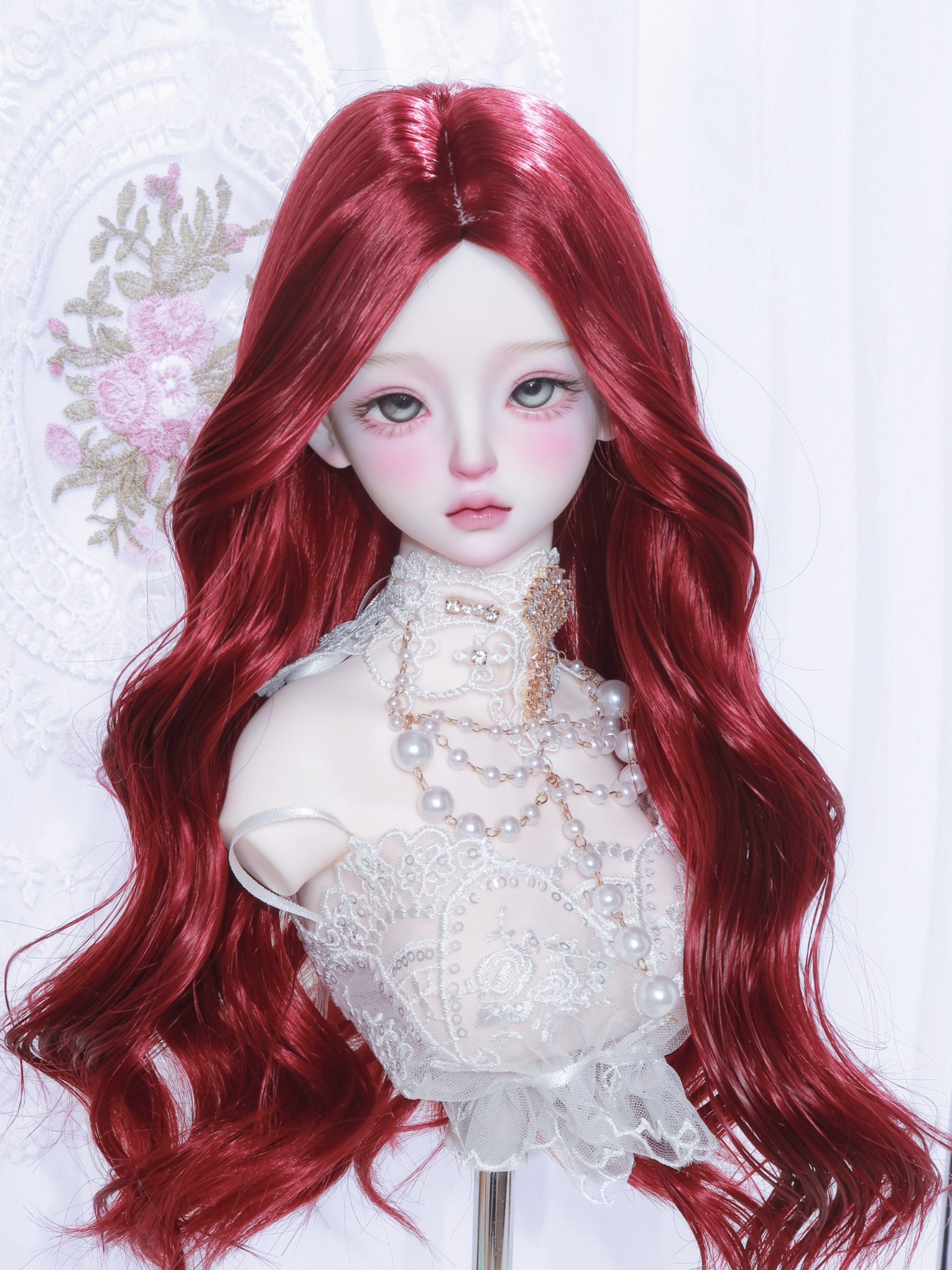 YunYuLou 1/3 Korean-style curly BJD wigs代购