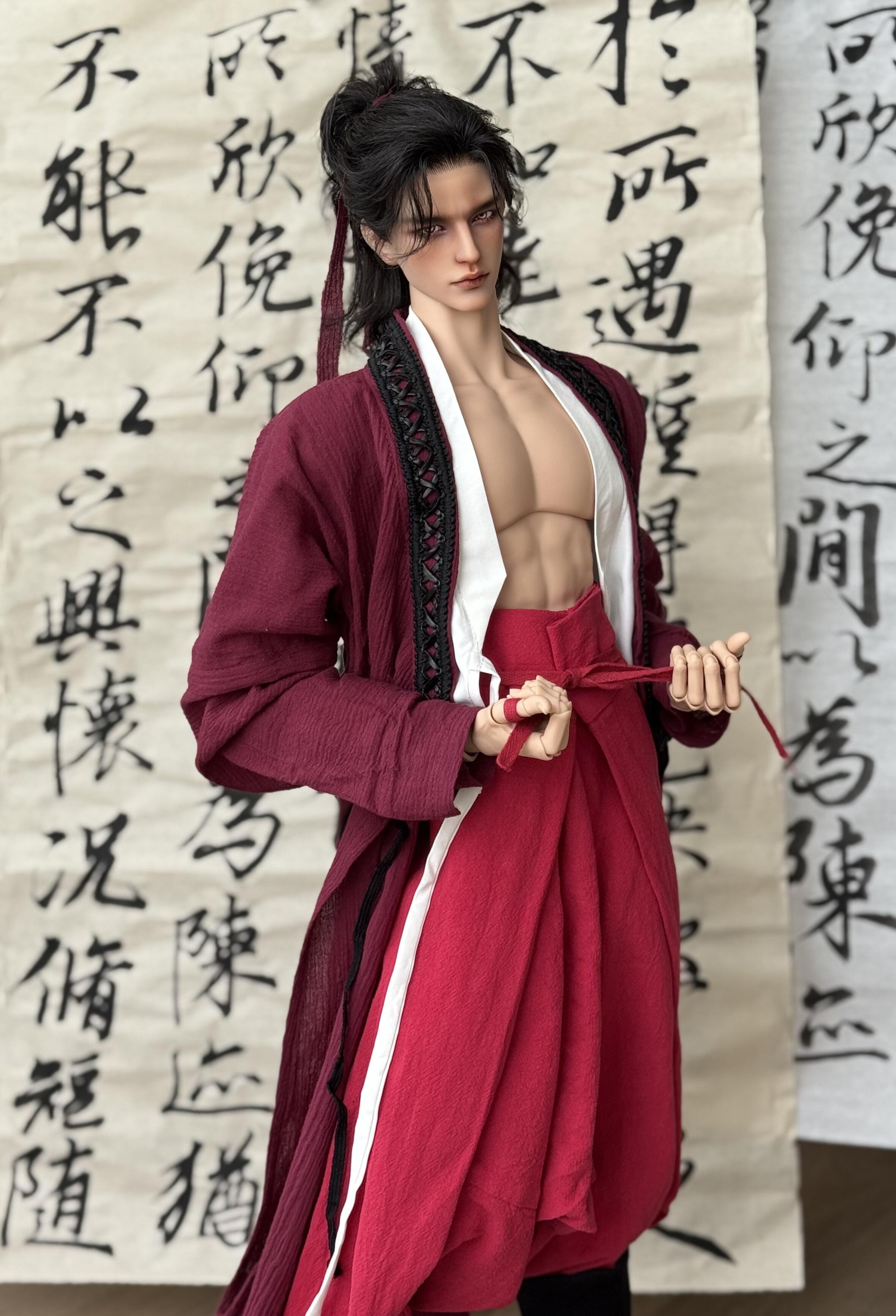 Mottodoll 75cm BJD head GuanHu 6/14开仓