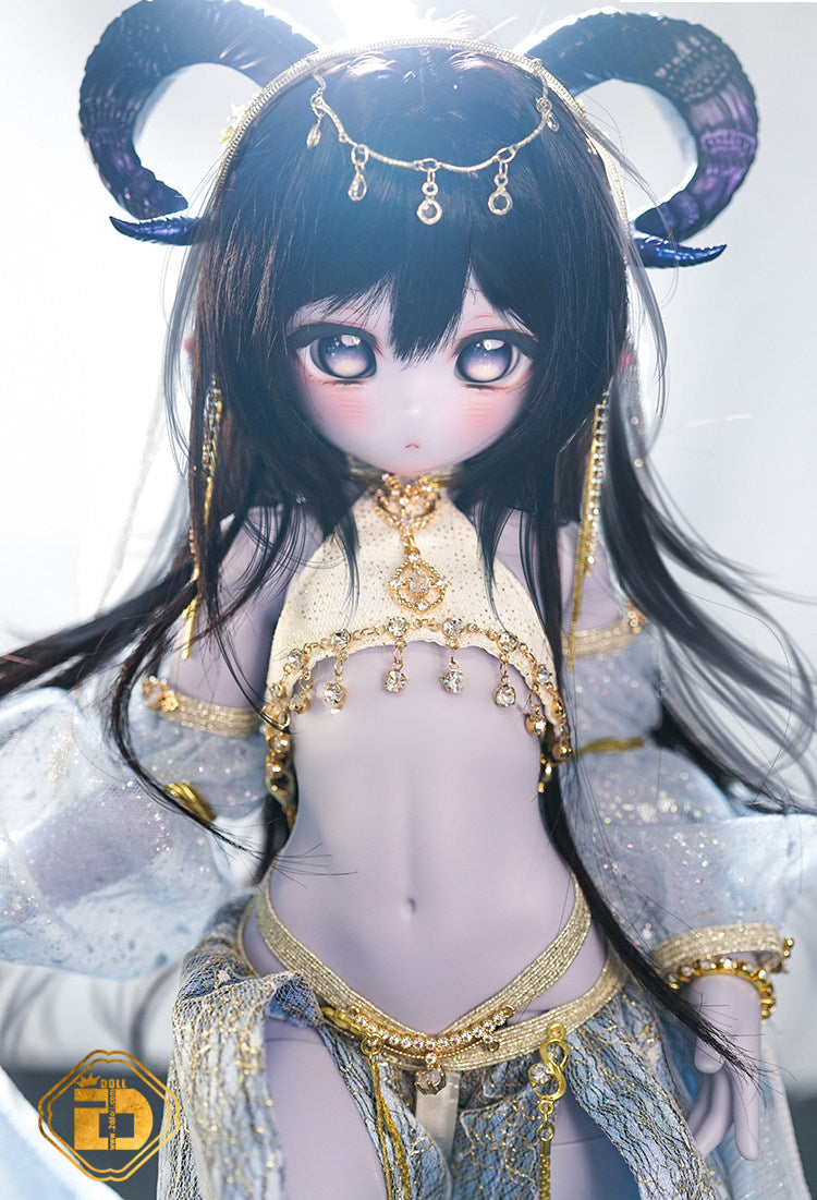 2ddoll 1/4 BJD head nude doll Penny
