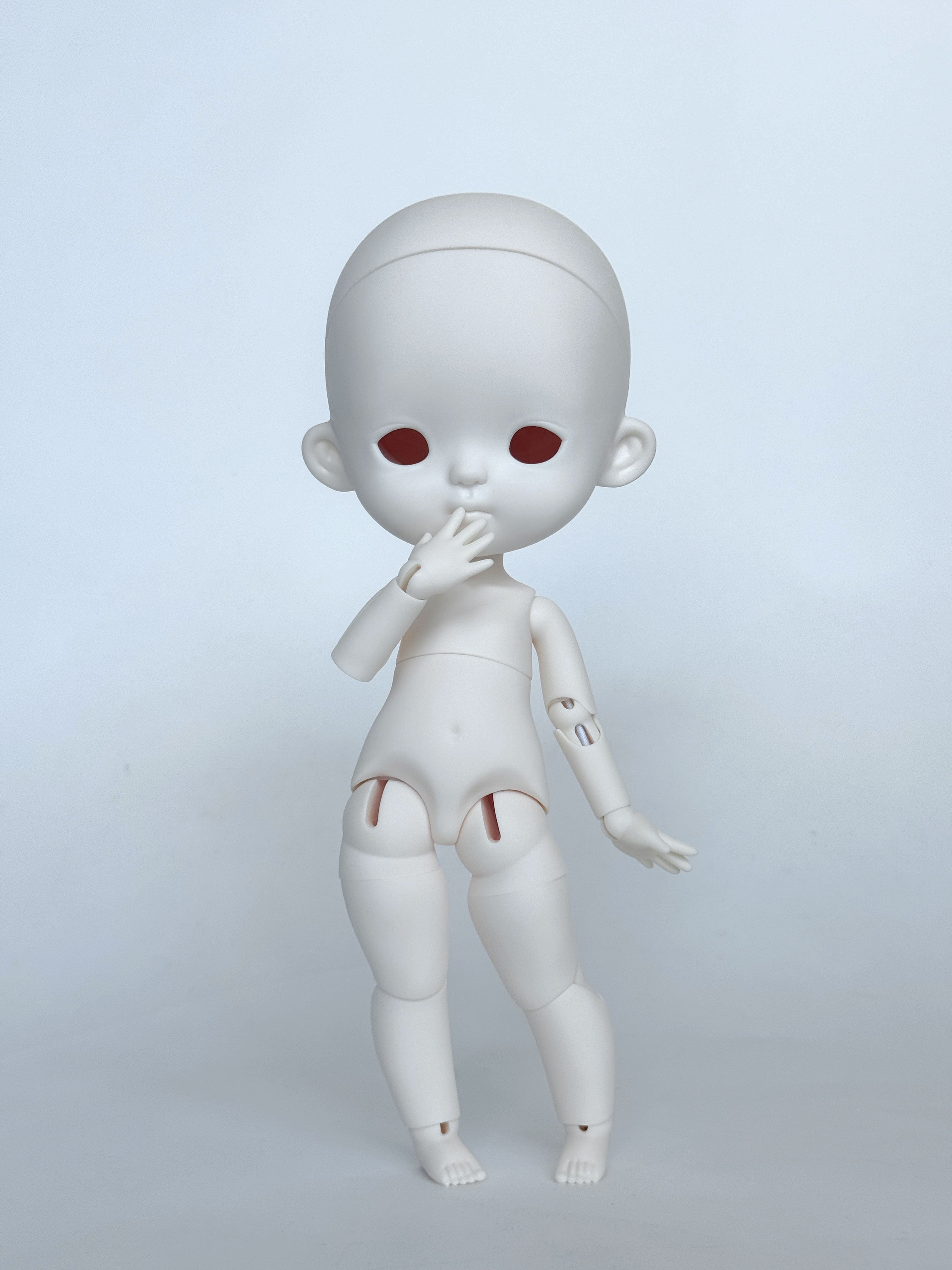 Box small 1/6 bjd resin body---Mini Hetao body