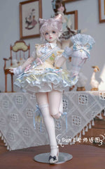 Dalili 1/4 chubby BJD body PVC