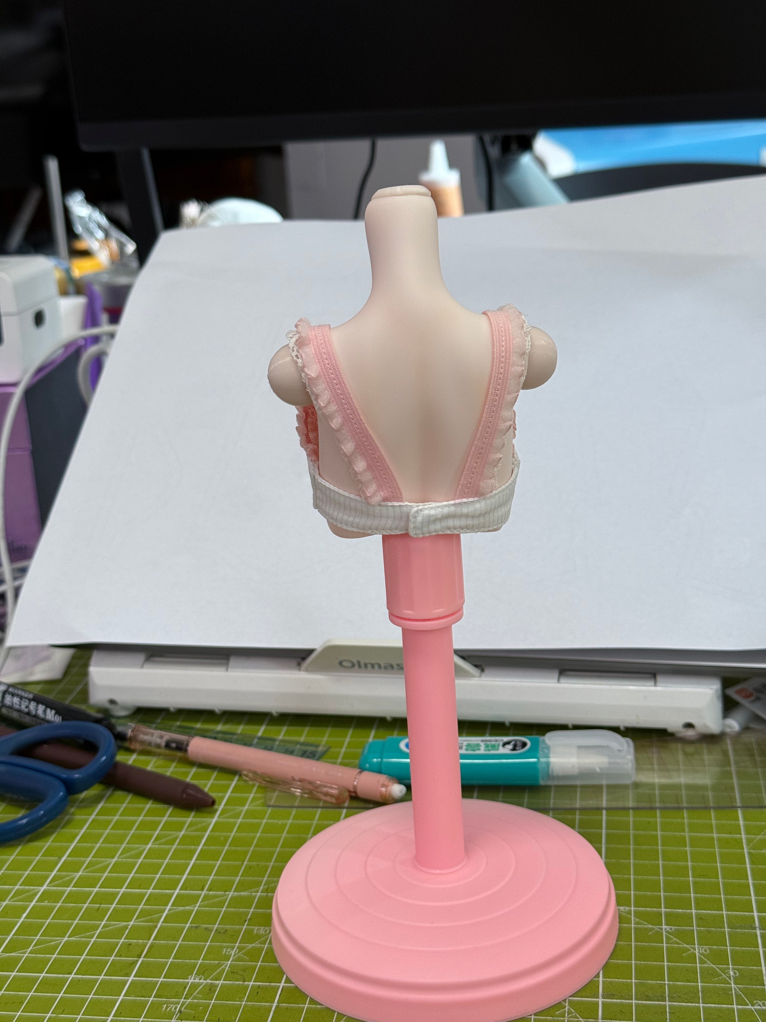 PinkRose 1/4 AP AP BJD Magnetic Universal Head Stand代购