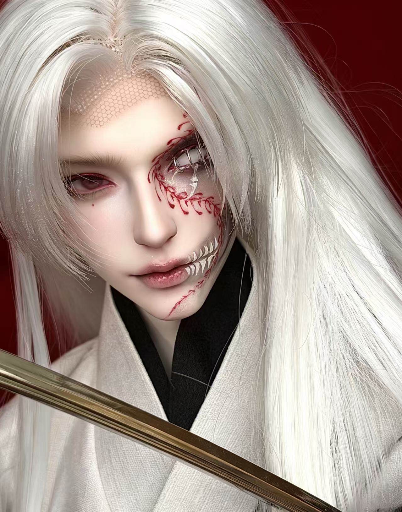 MimDoll 70cm 75cm BJD head Ezra