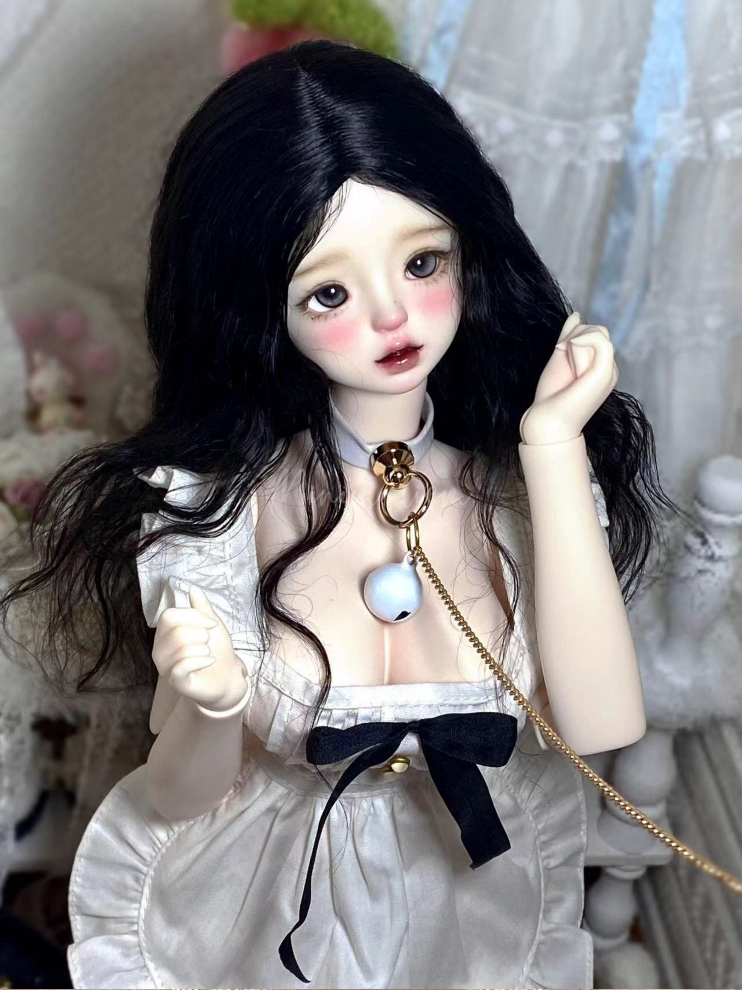 Minimalism 1/4 Maid apron BJD clothing