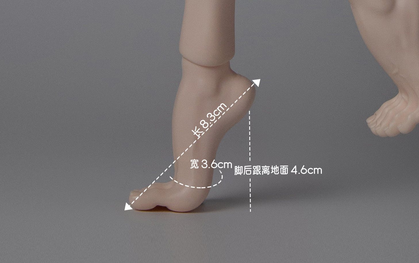 HUAJINGDOLL 75cm thin muscle bjd body male代购