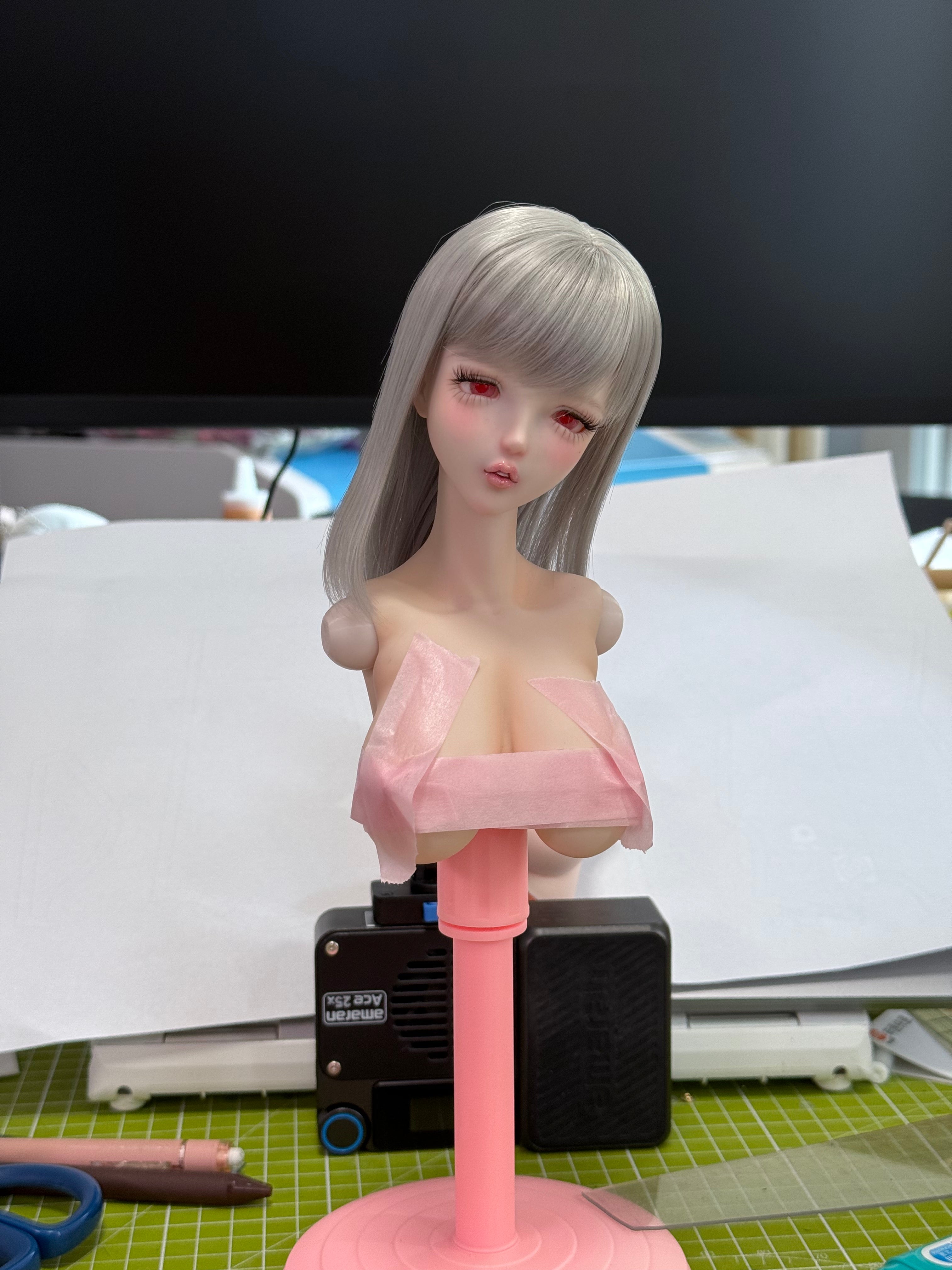 PinkRose 1/4 AP AP BJD Magnetic Universal Head Stand代购