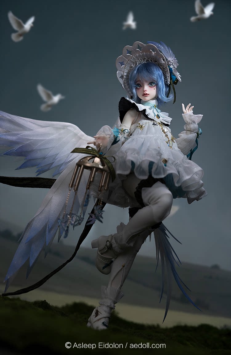 AEDOLL 1/4 nude doll full set LanDuo with mianmian body
