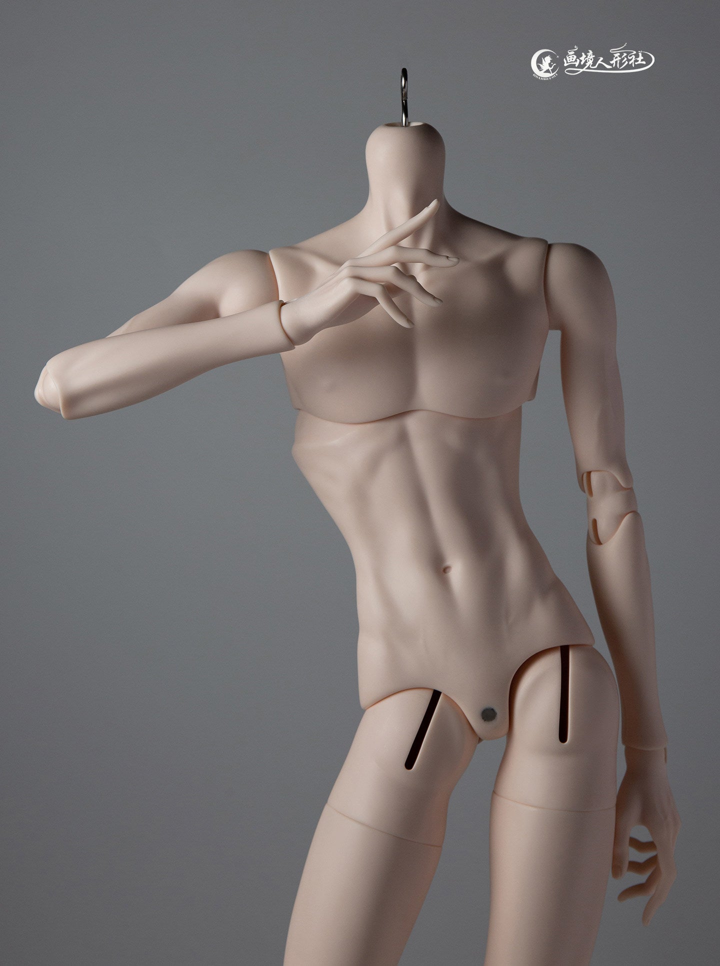 HUAJINGDOLL 75cm thin muscle bjd body male代购