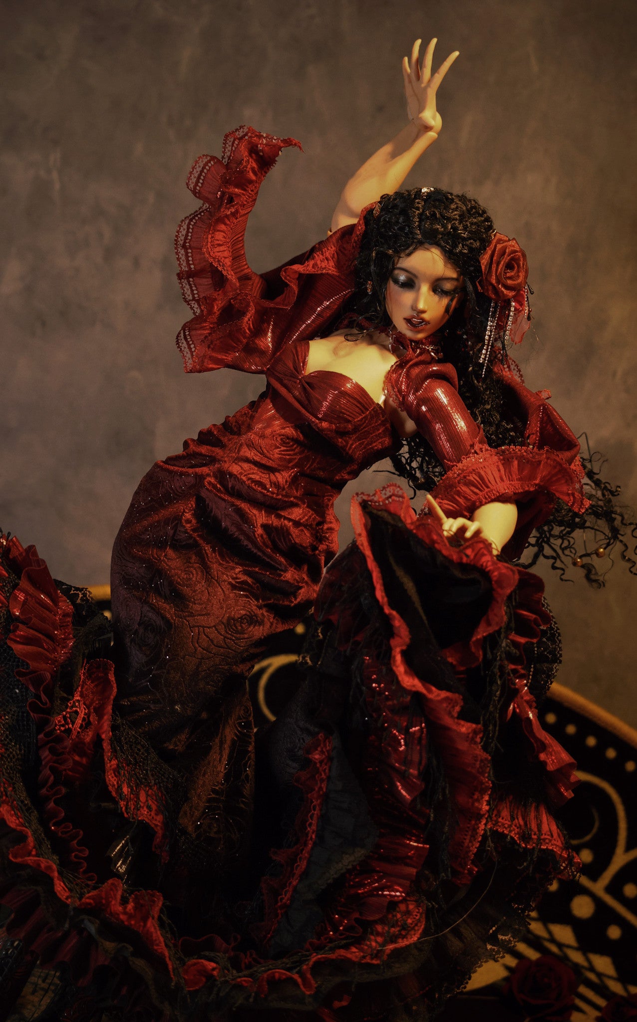 GalanteDoll 1/3 1/4 BJD wigs Dance of Death