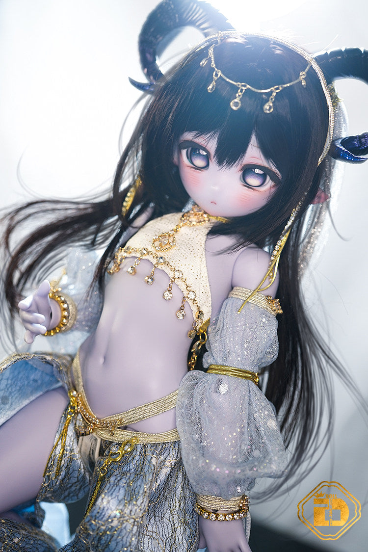 2ddoll 1/4 BJD head nude doll Penny