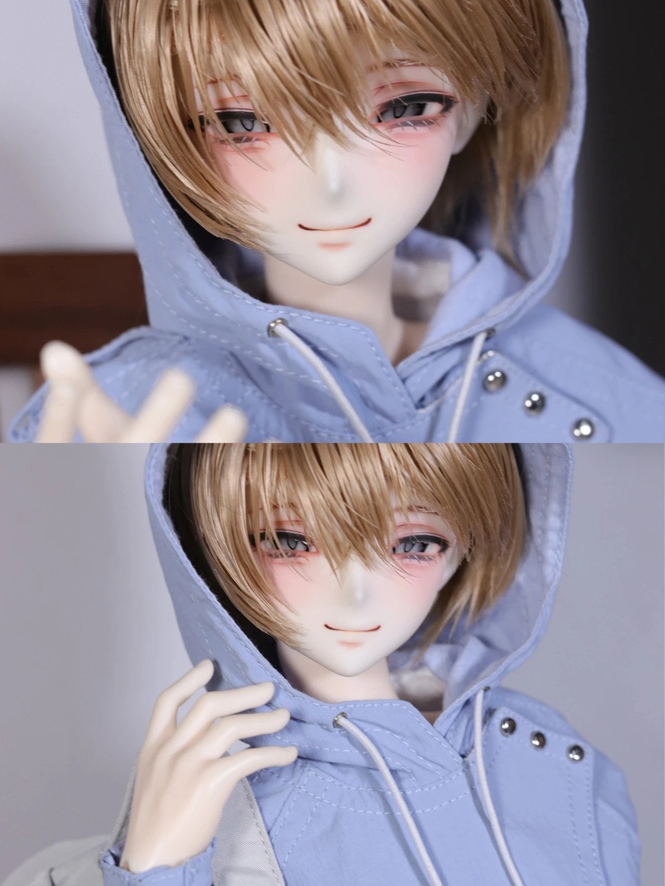 Burnt Duck 1/4 BJD Head Rat Cake 鼠饼02