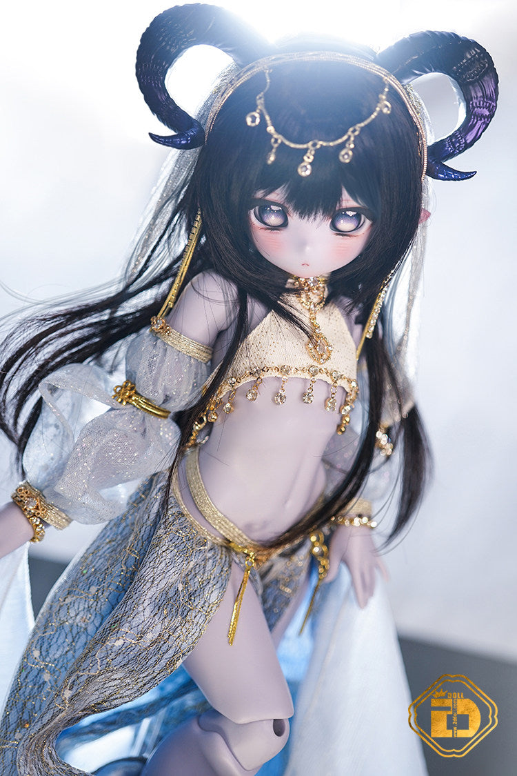 2ddoll 1/4 BJD head nude doll Penny