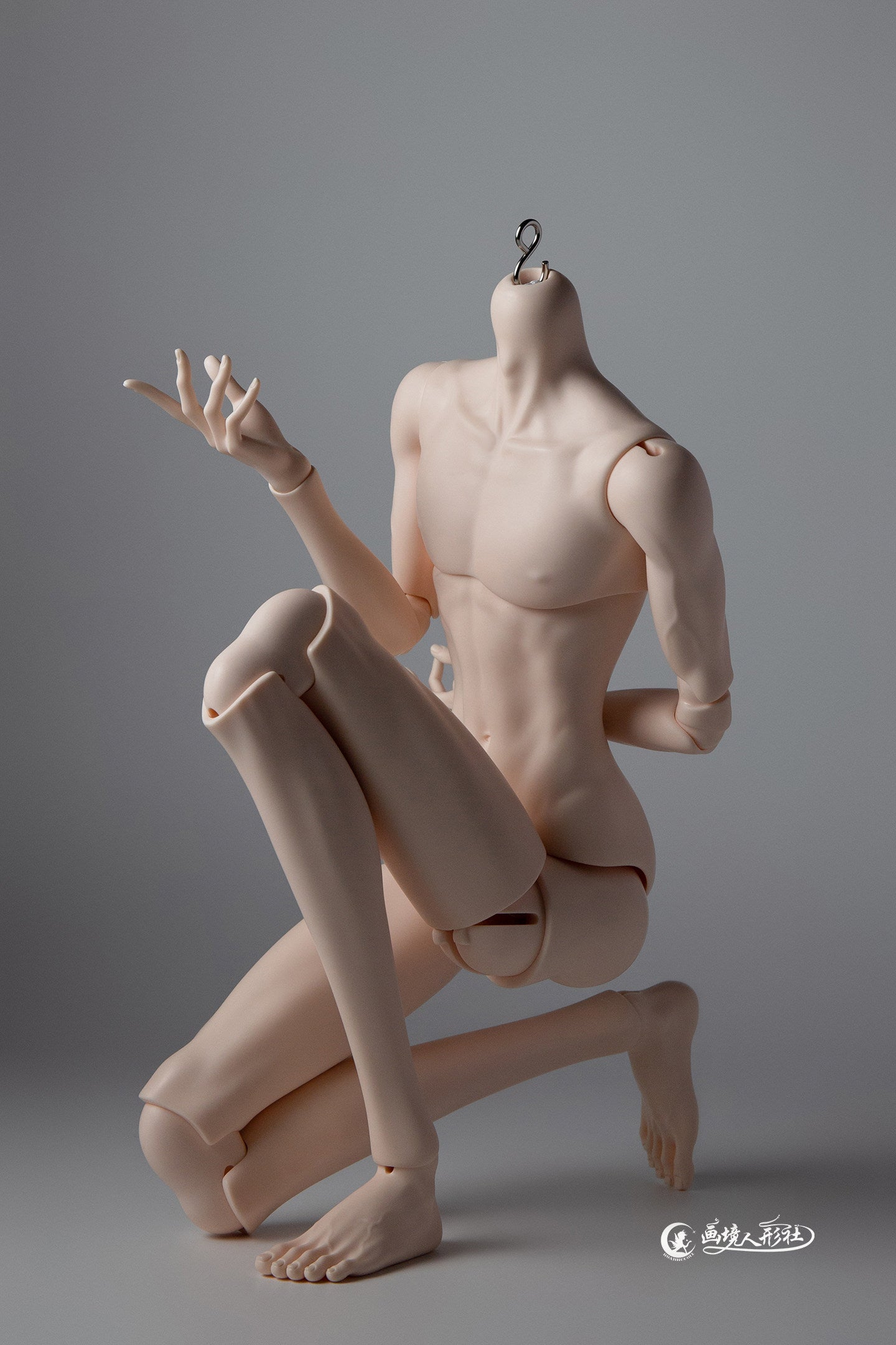 HUAJINGDOLL 75cm thin muscle bjd body male代购