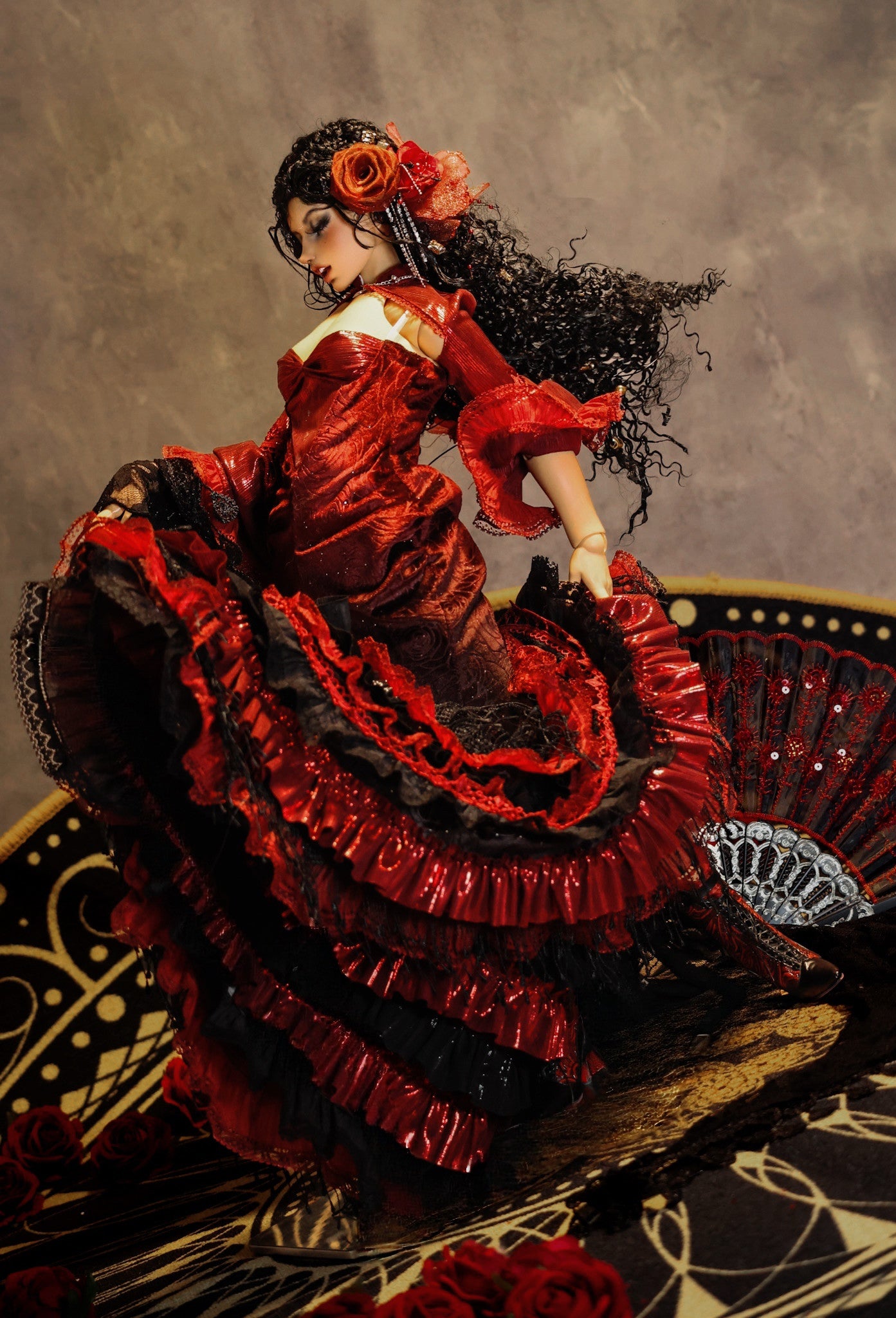 GalanteDoll 1/3 1/4 BJD wigs Dance of Death