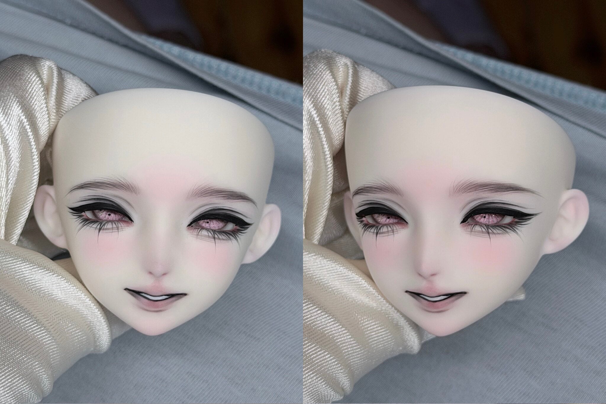 SMAN  1/4 BJD Head Smiling XiHe代购