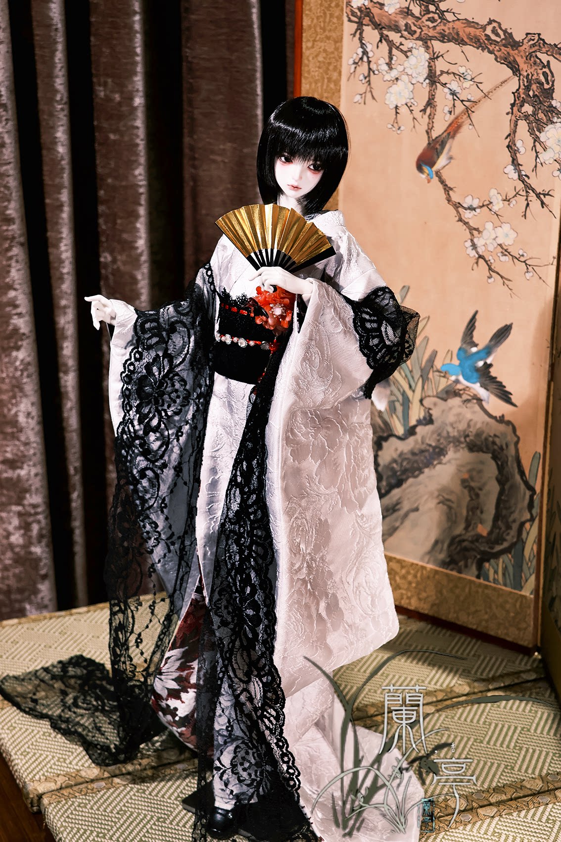 LanTingJiMeng 1/4 1/3 68cm-75cm uncles Kimono BJD clothing