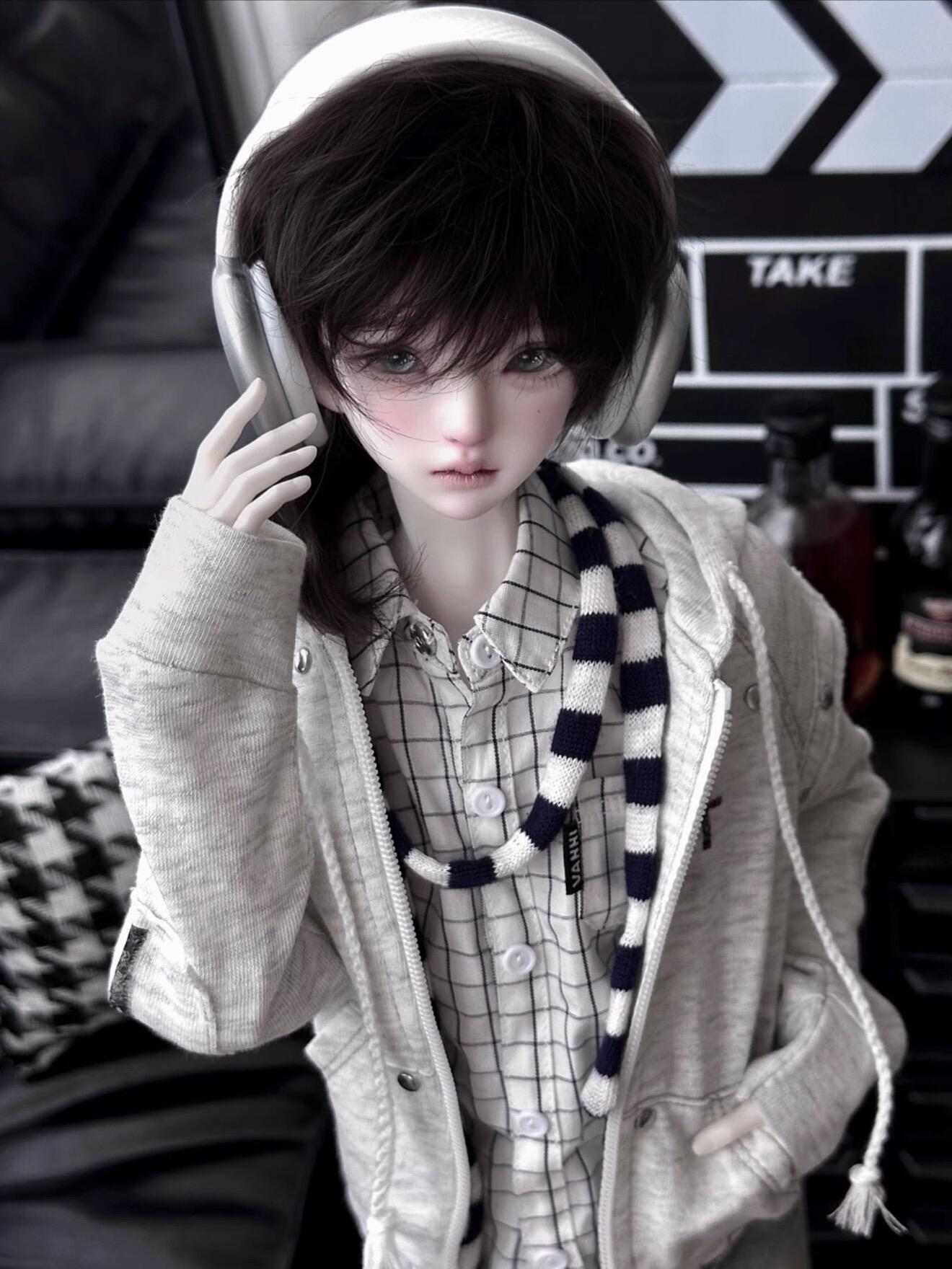 Miilkoo Doll 1/4 BJD head ChunLian & LinCi