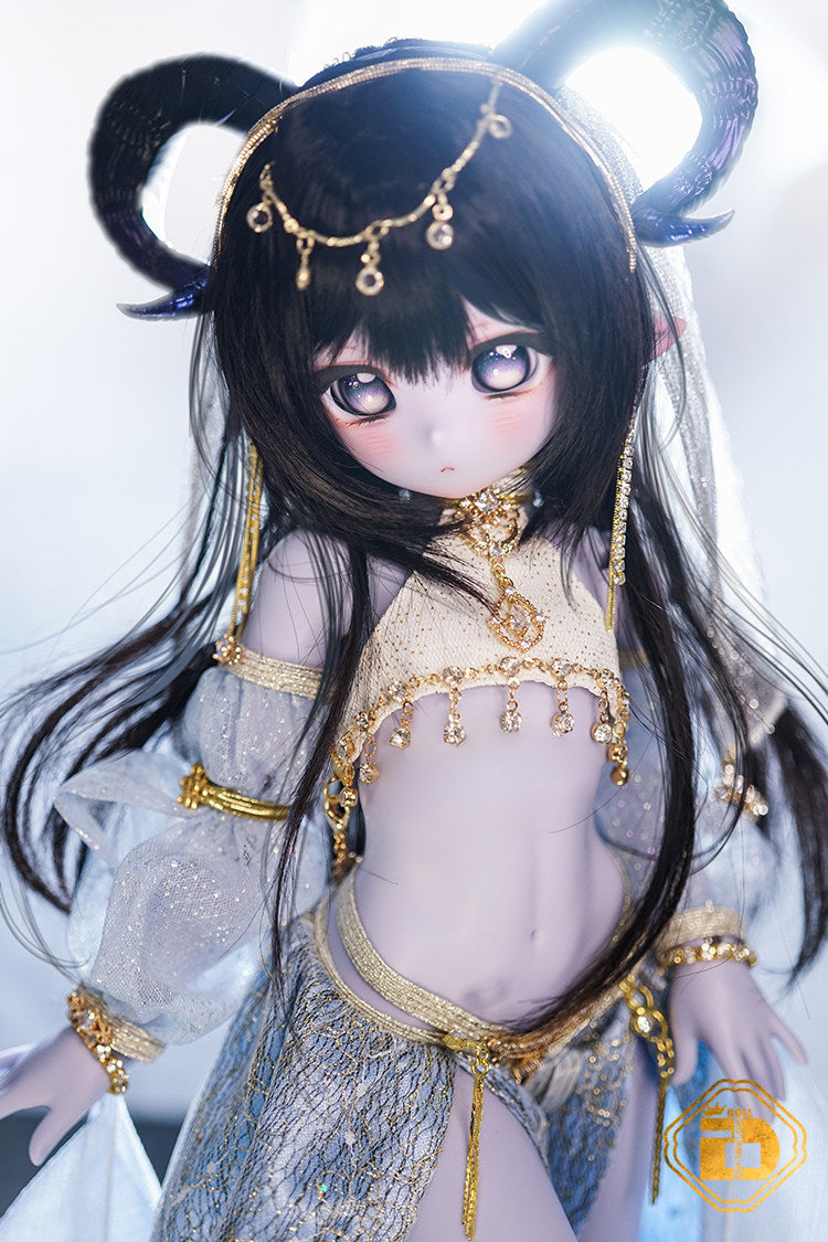 2ddoll 1/4 BJD head nude doll Penny