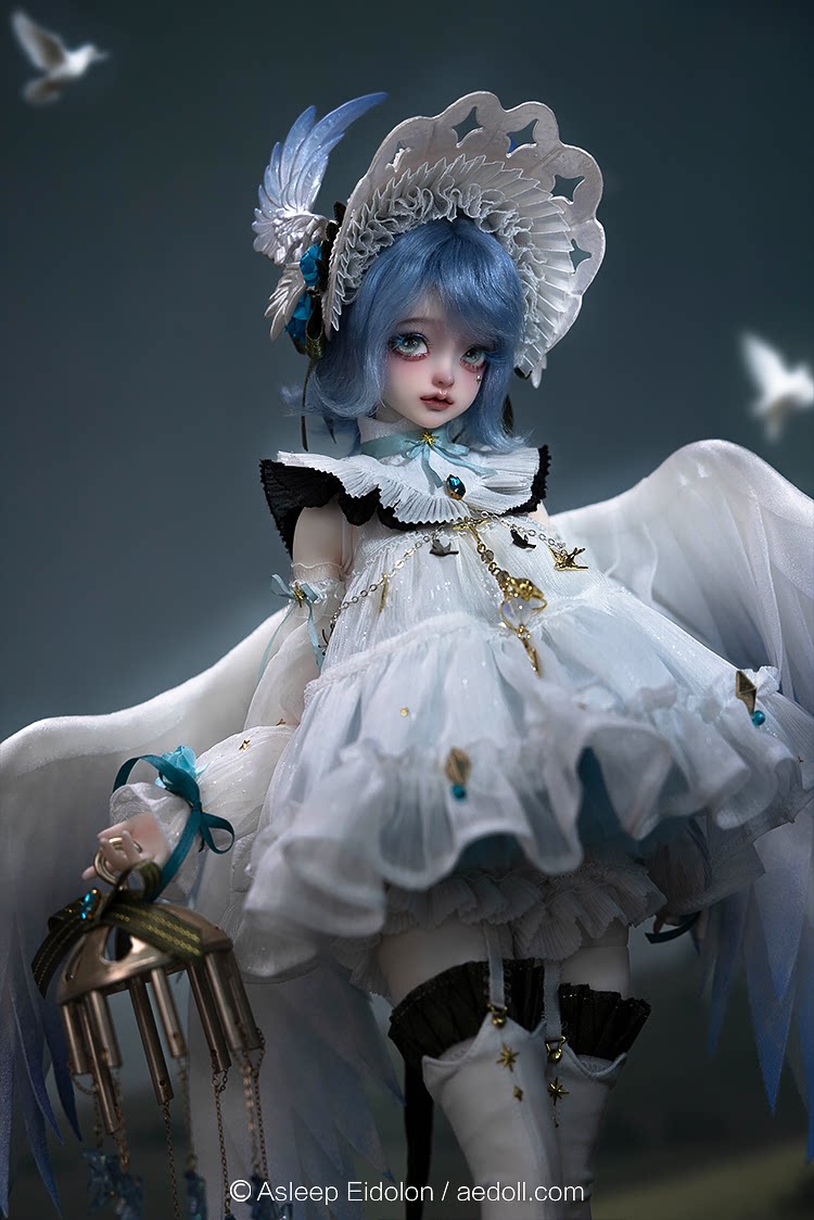 AEDOLL 1/4 nude doll full set LanDuo with mianmian body