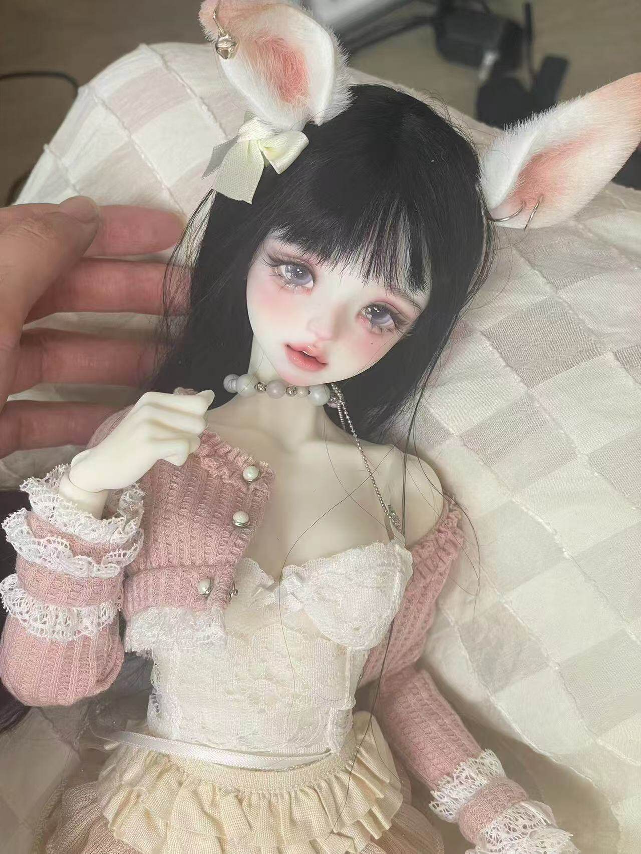 LaLunaDoll 1/4 BJD head Shirley & Molly