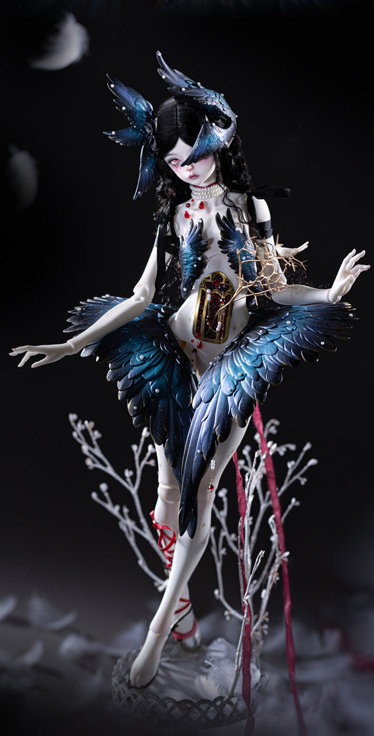 DollZone 1/4 BJD nude doll full set Tarot