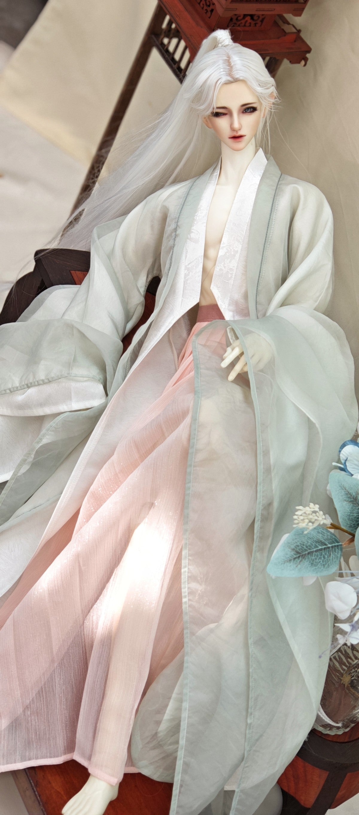 Fourteen 1/4 1/3 75cm Ancient-style outfits BJD clothing