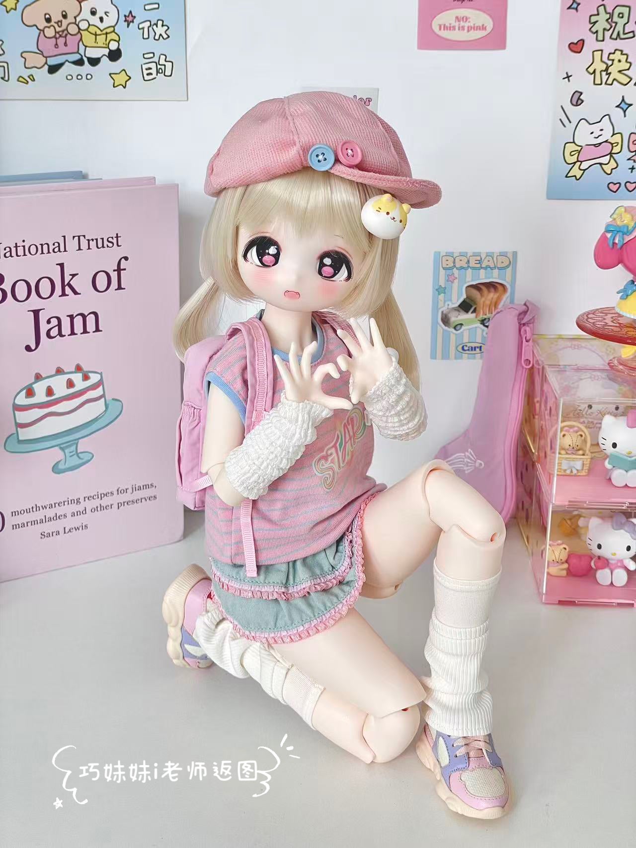 Dalili 1/4 chubby BJD body PVC