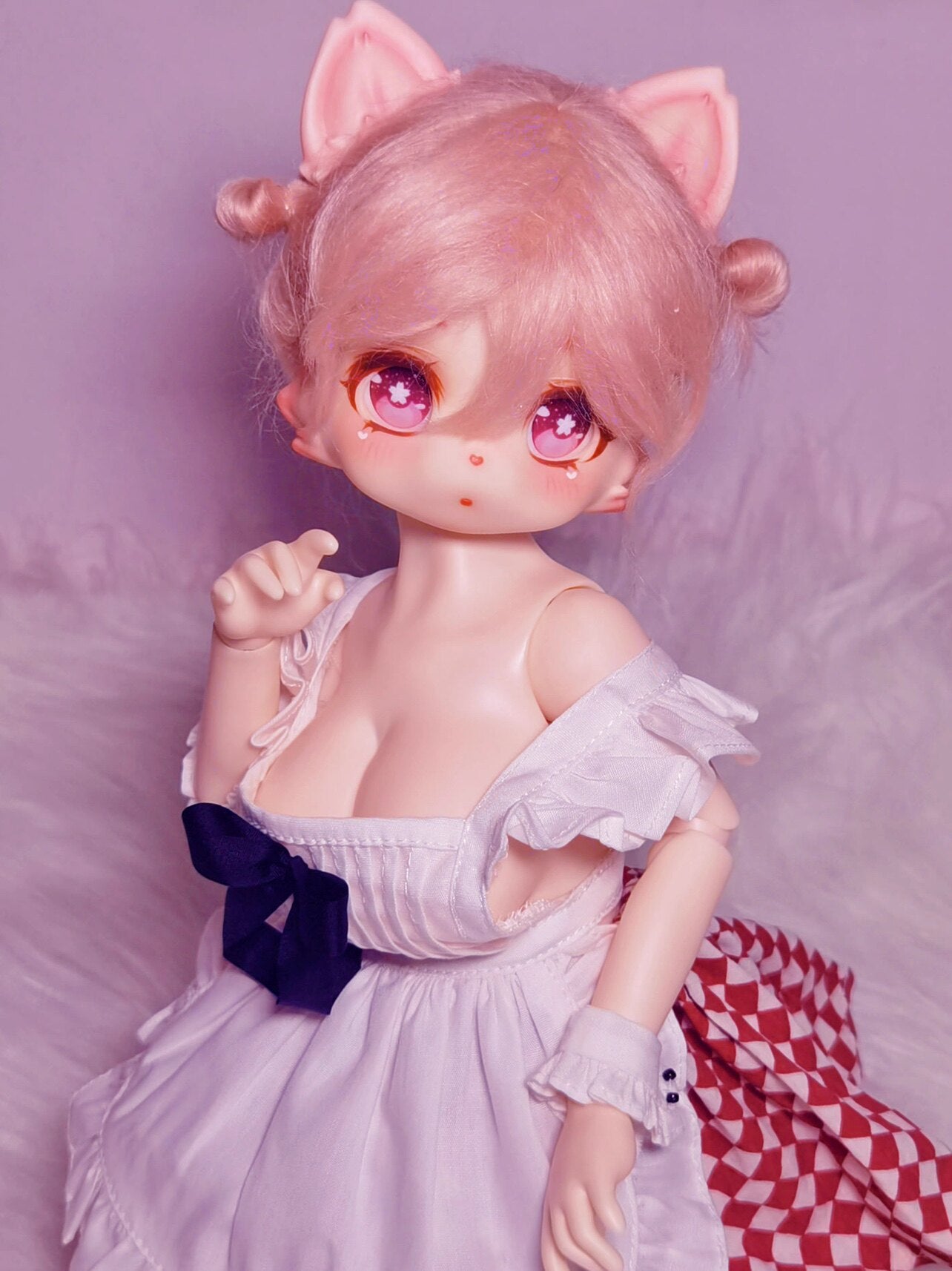 Minimalism 1/4 Maid apron BJD clothing