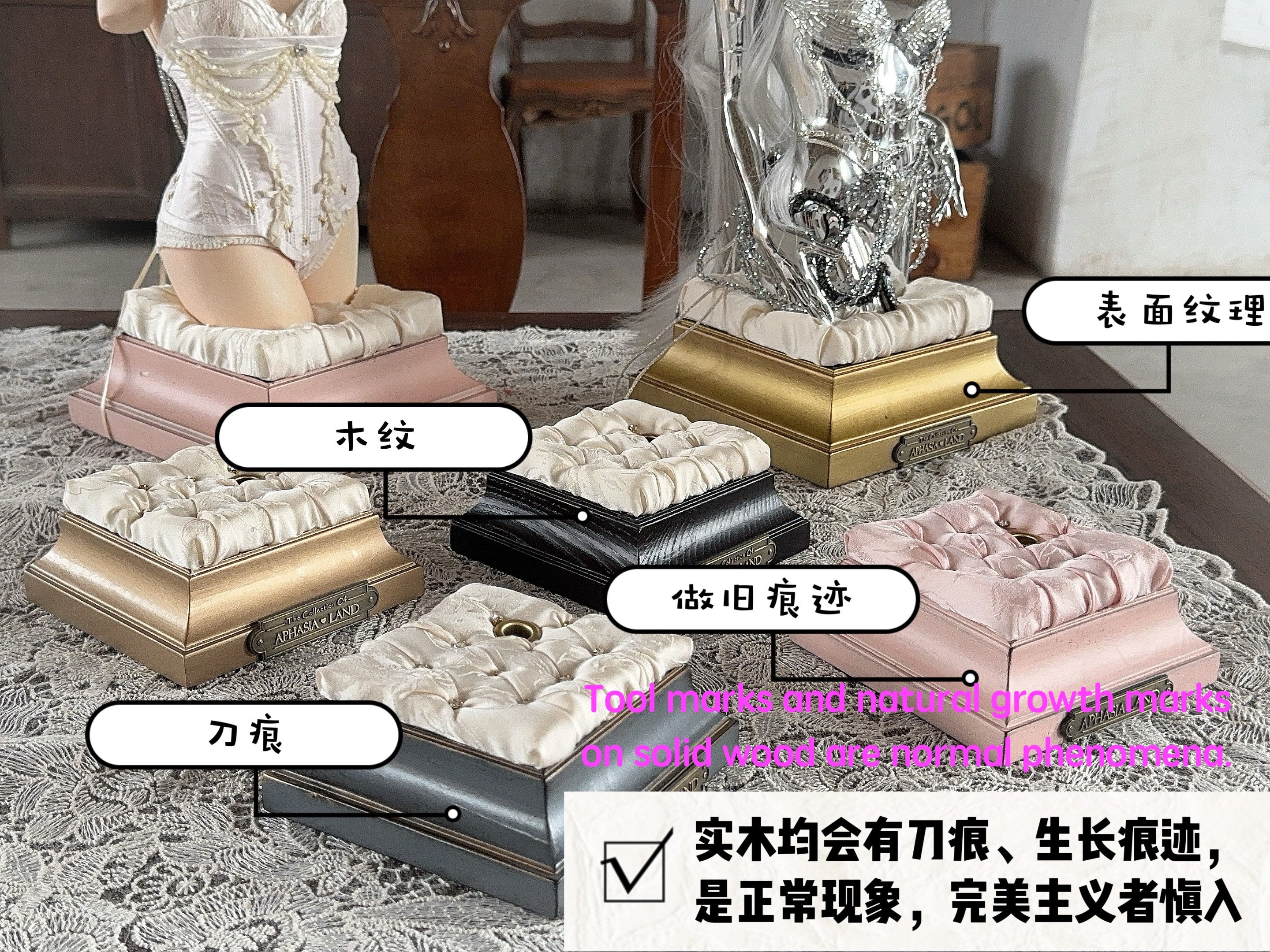 AphasiaLand extra arms for 1/4 1/3 Freya BJD bust