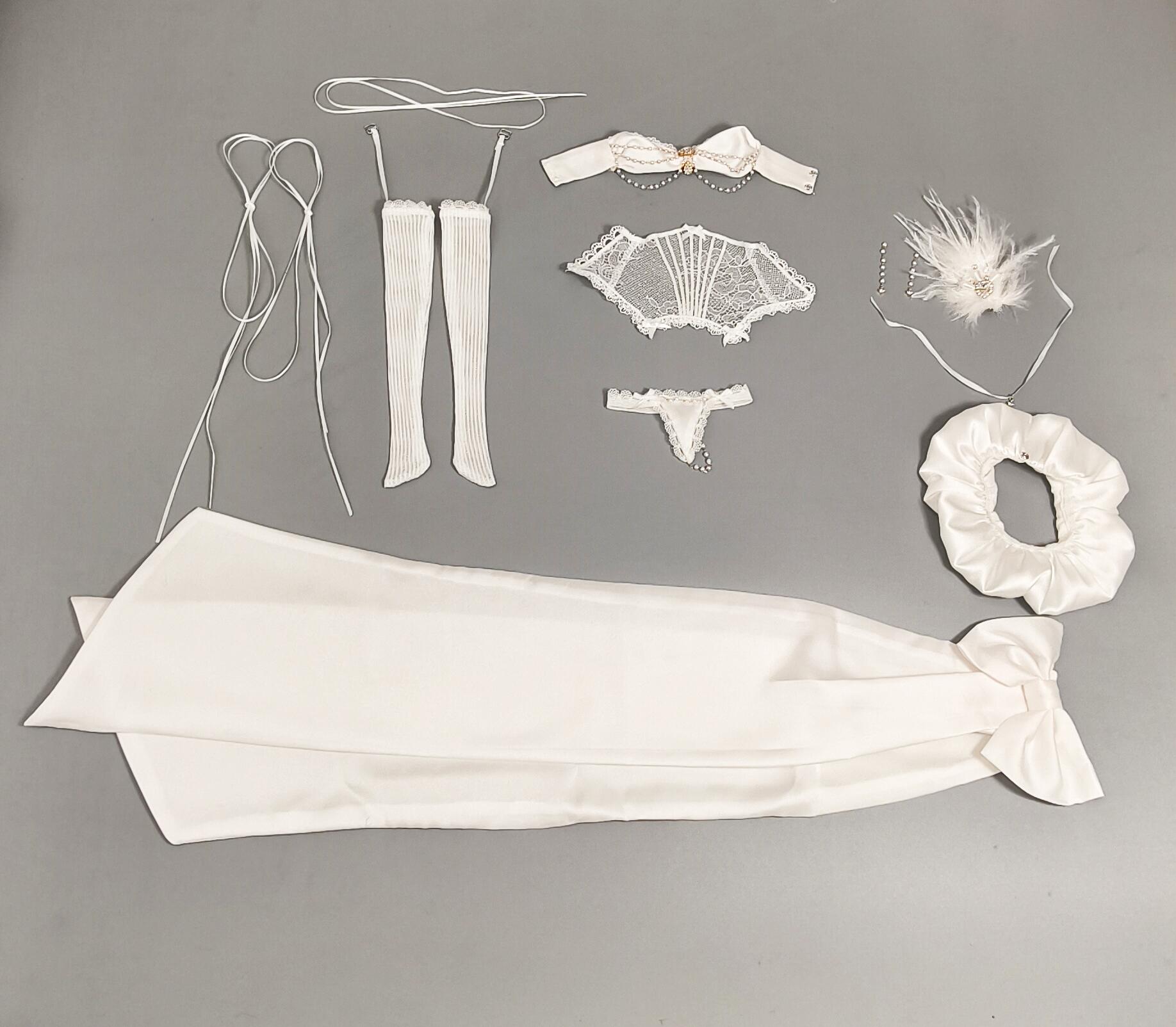 XI 1/4 1/3 AngelPhilia BJD outfits Boned Gown Dress Set