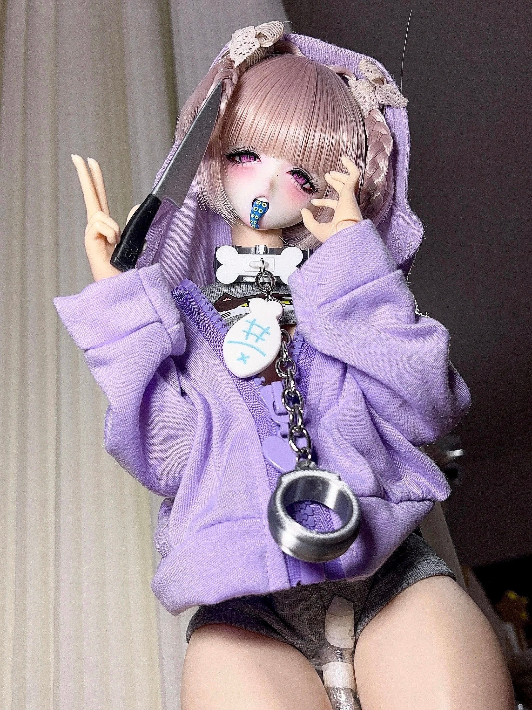 Burnt Duck 1/4 BJD Head Chinaiko