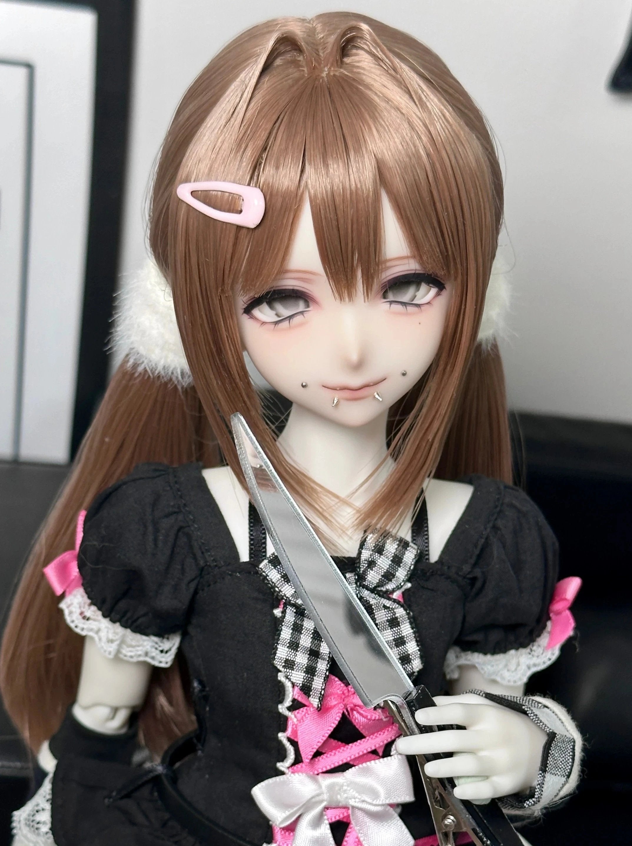Burnt Duck 1/4 BJD Head Akutagawa Matsuna