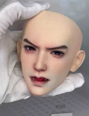 LADS 75cm Caleb head with faceup in normal skin with three mouths