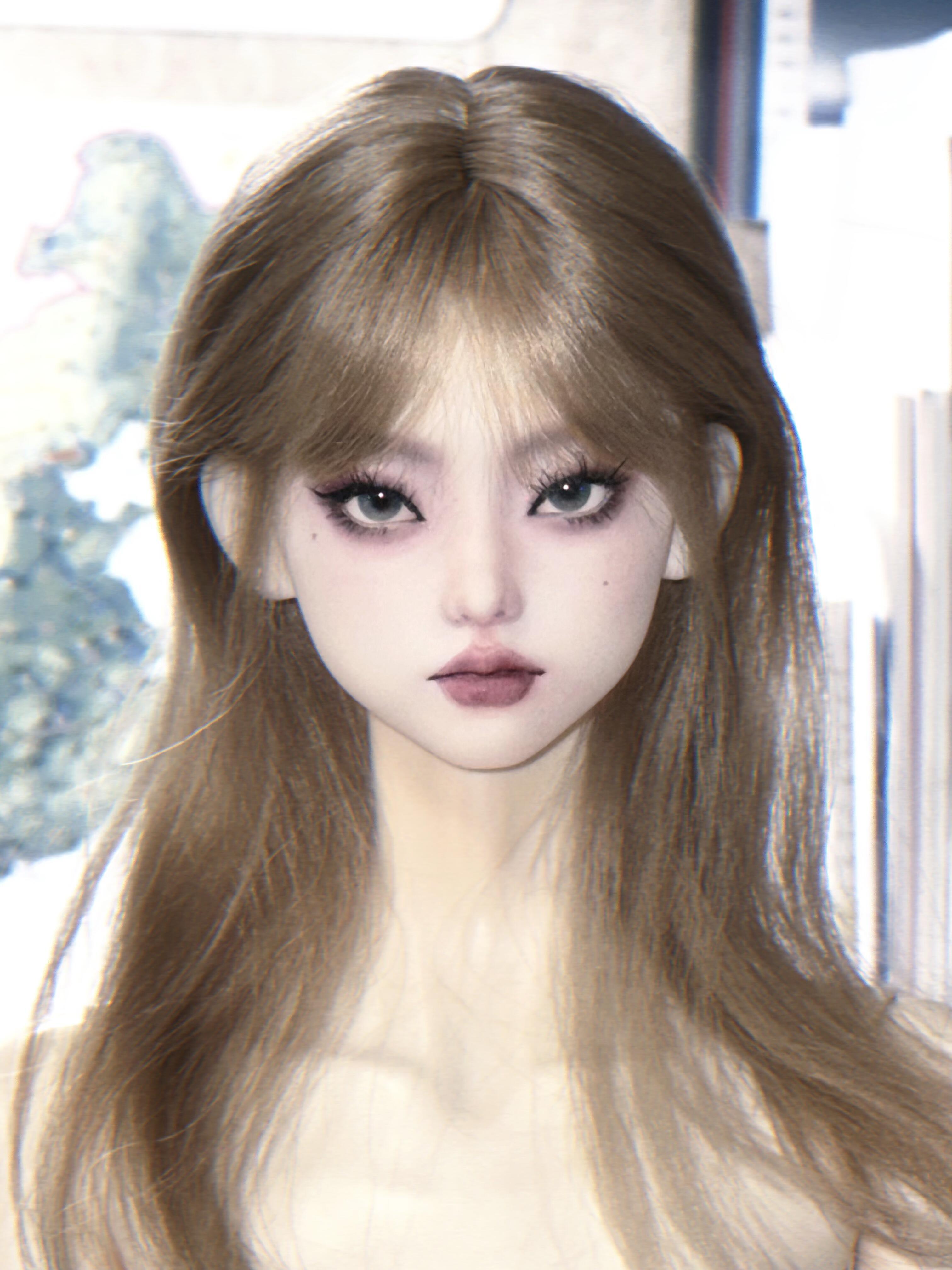 Igloo 1/3 BJD Head INK