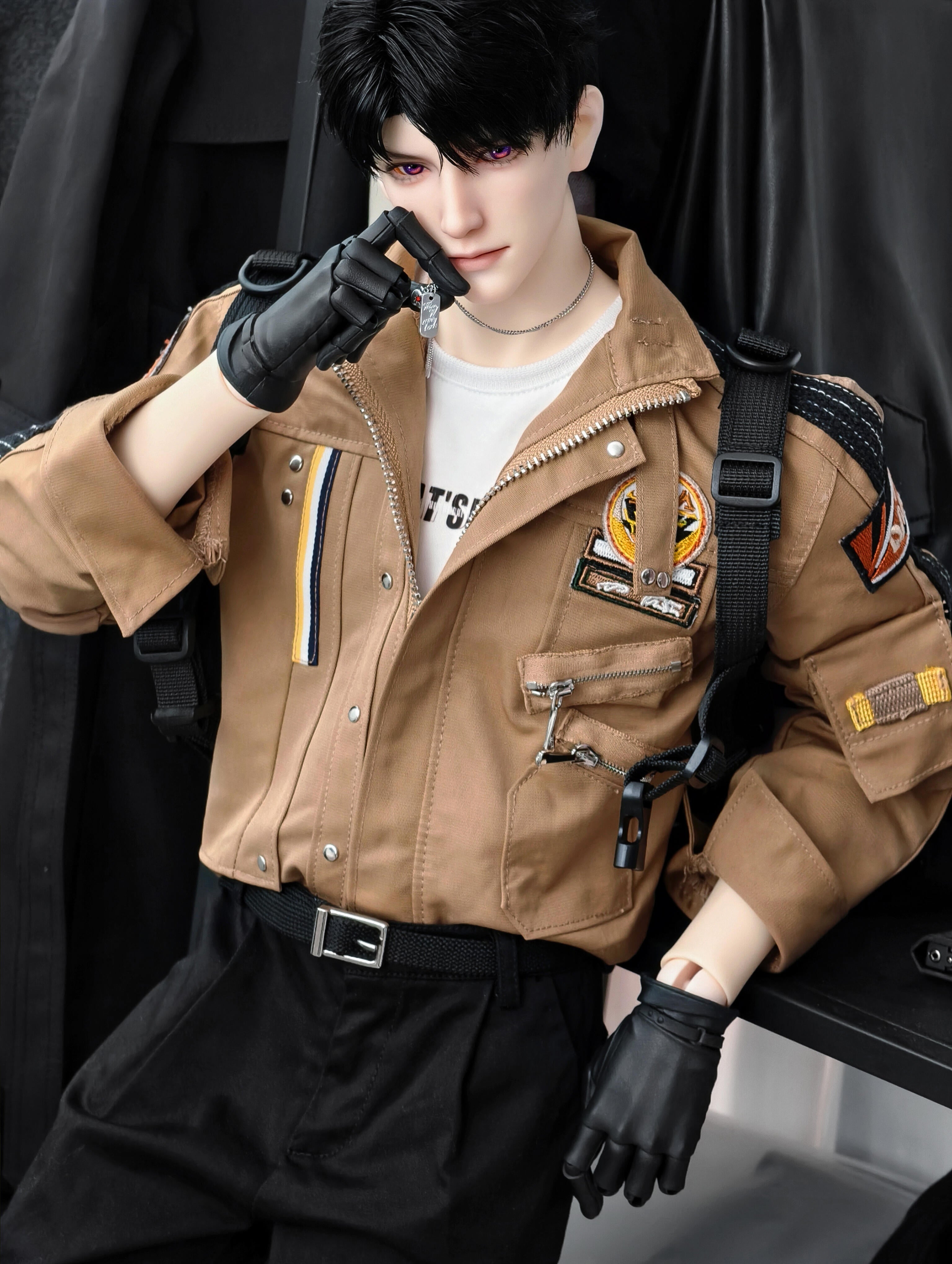 Caleb Cos 75cm Flight Suit BJD outfits代购