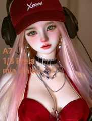 QianQian 1/4 1/3 BJD heads with faceup ready stocks
