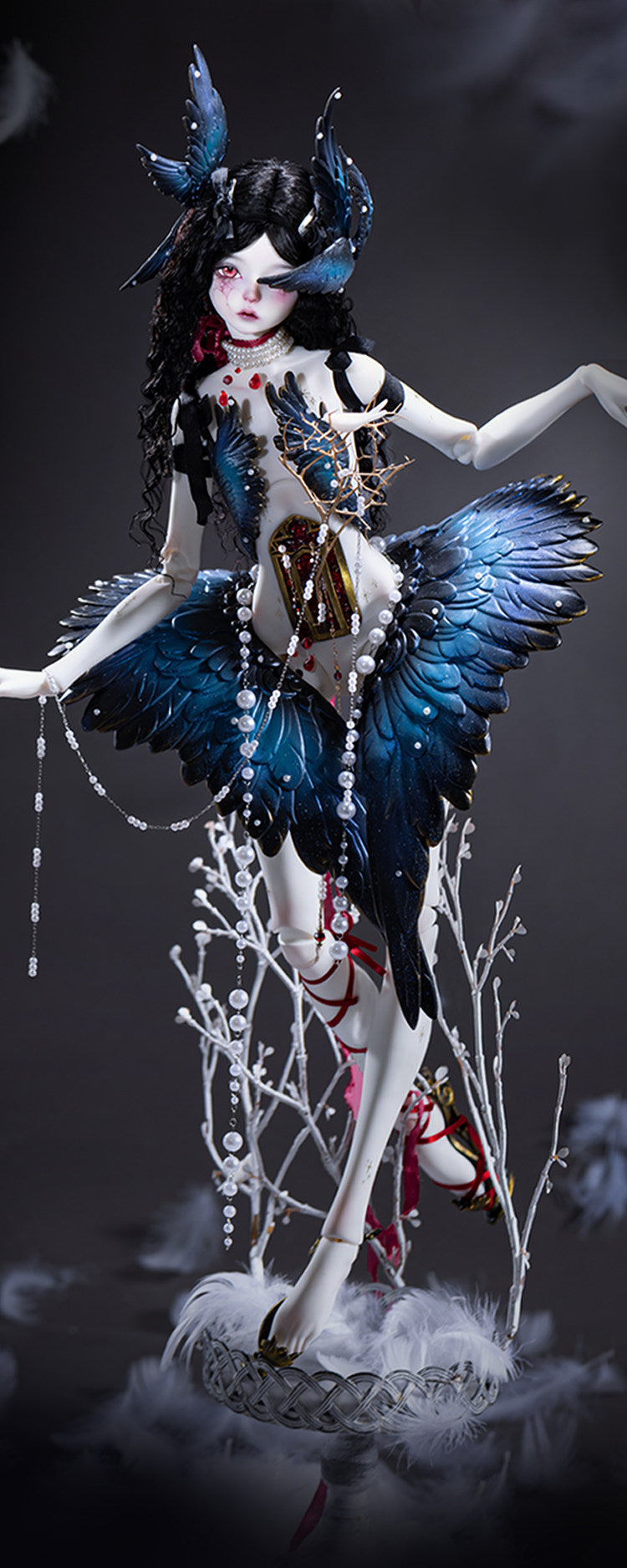 DollZone 1/4 BJD nude doll full set Tarot