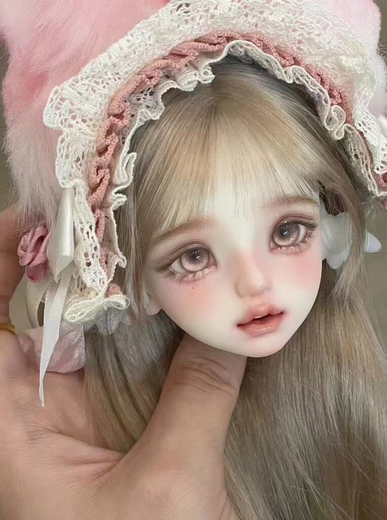 LaLunaDoll 1/4 BJD head Shirley & Molly