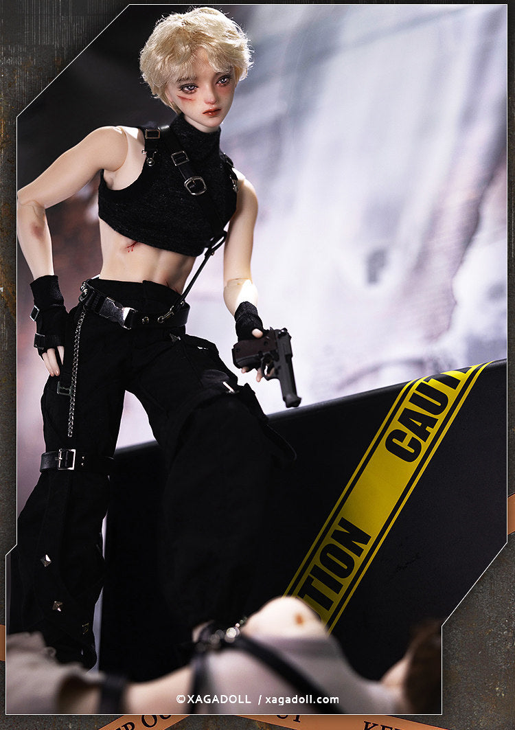 XAGADOLL 1/4 nude doll Rohee with Muscular Star body