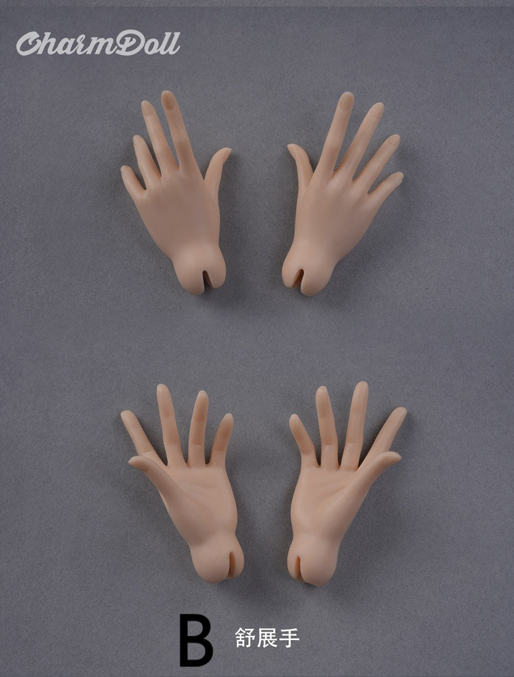 CharmDoll 1/4 bjd hands and feet