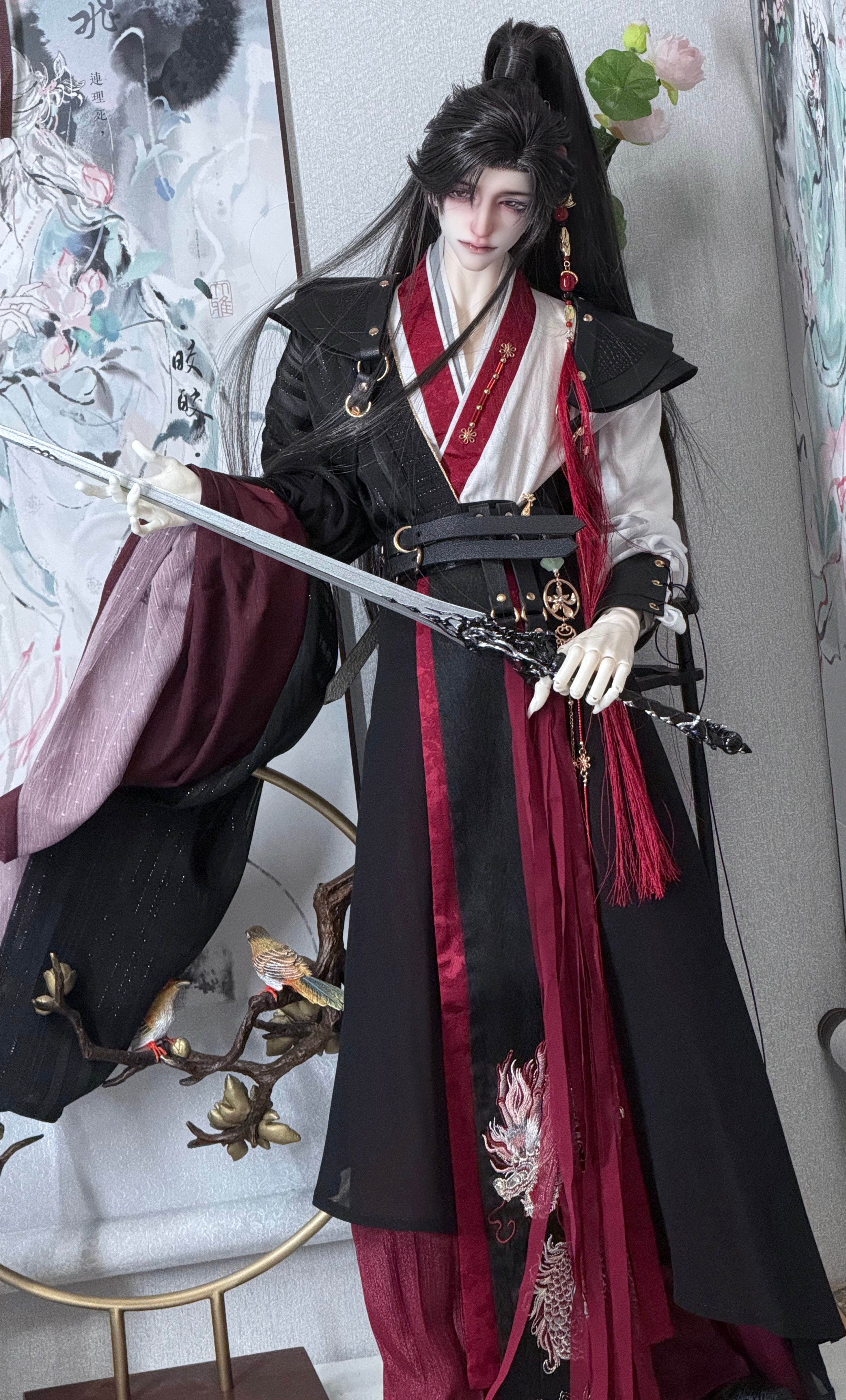 Fatestars 75cm BJD head HuaiMin & HuaiAn