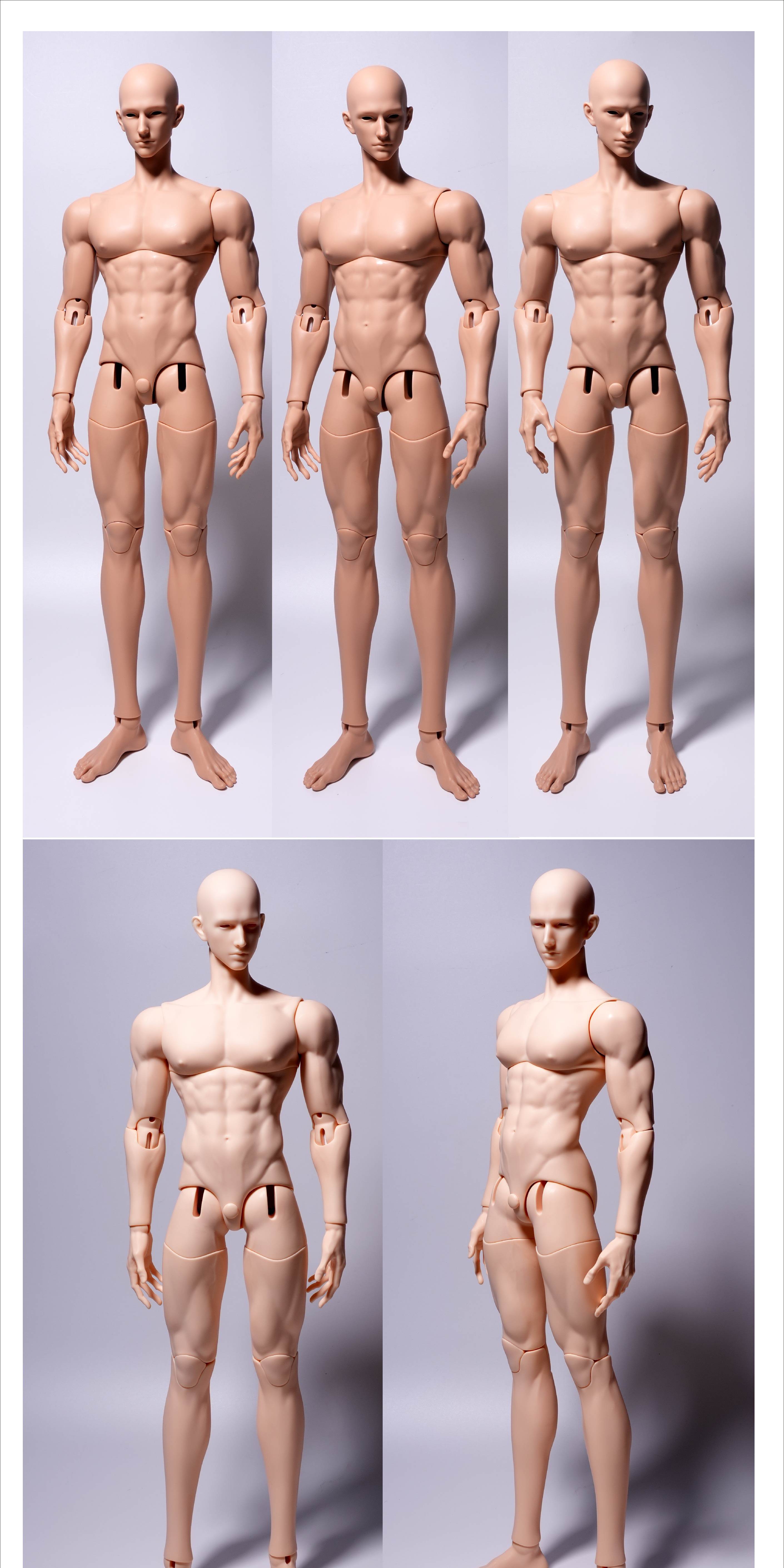 Spirit Mist Doll 77cm BJD body nude doll