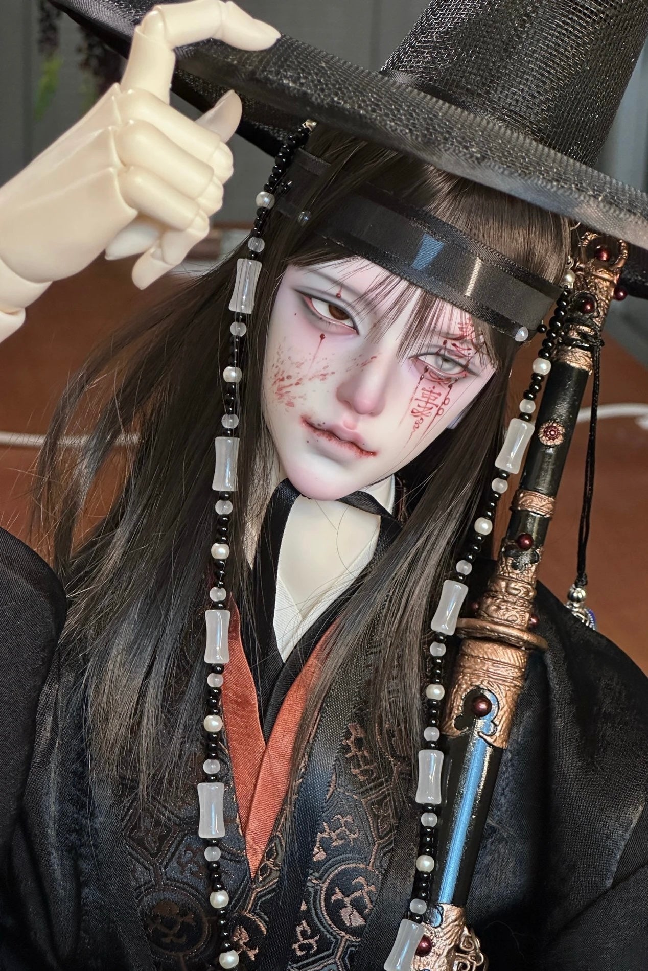 ChangGan 75cm BJD head XieAn