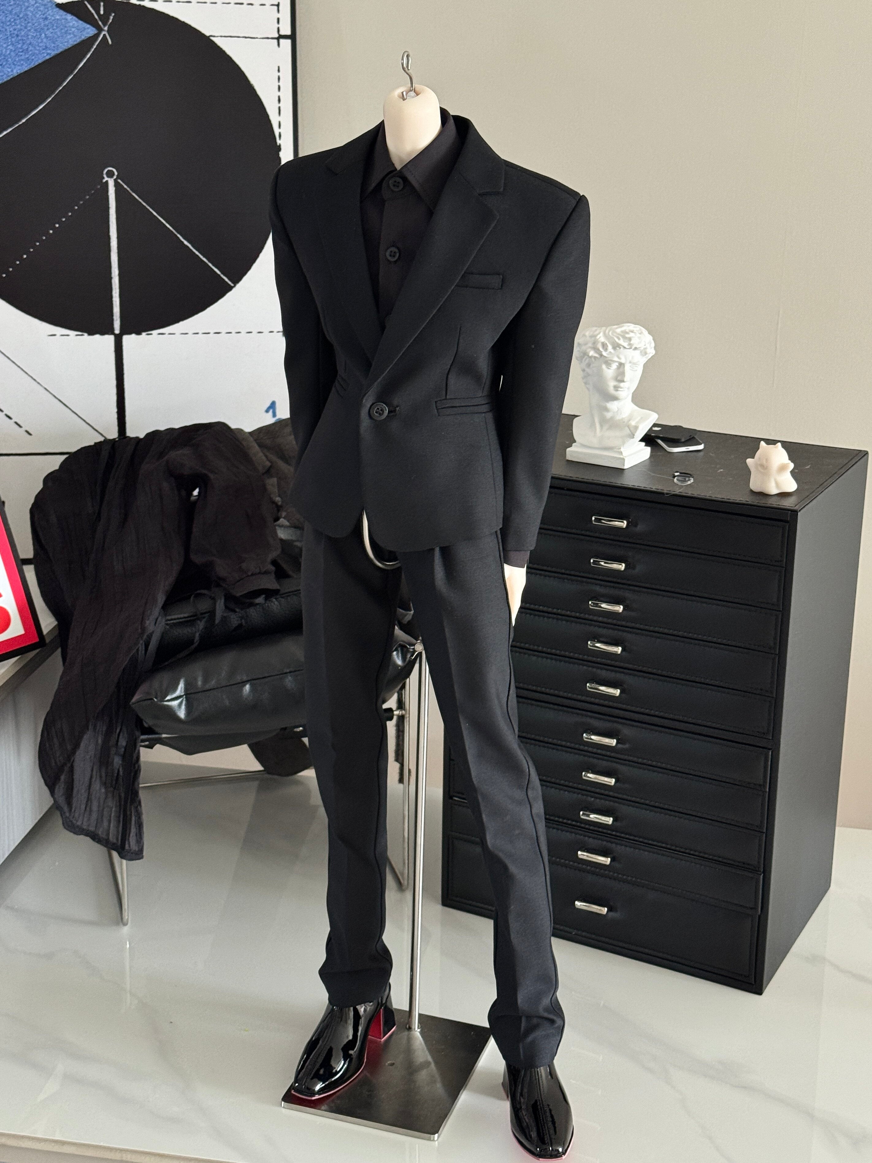 FMD 75cm thin muscle bjd body male