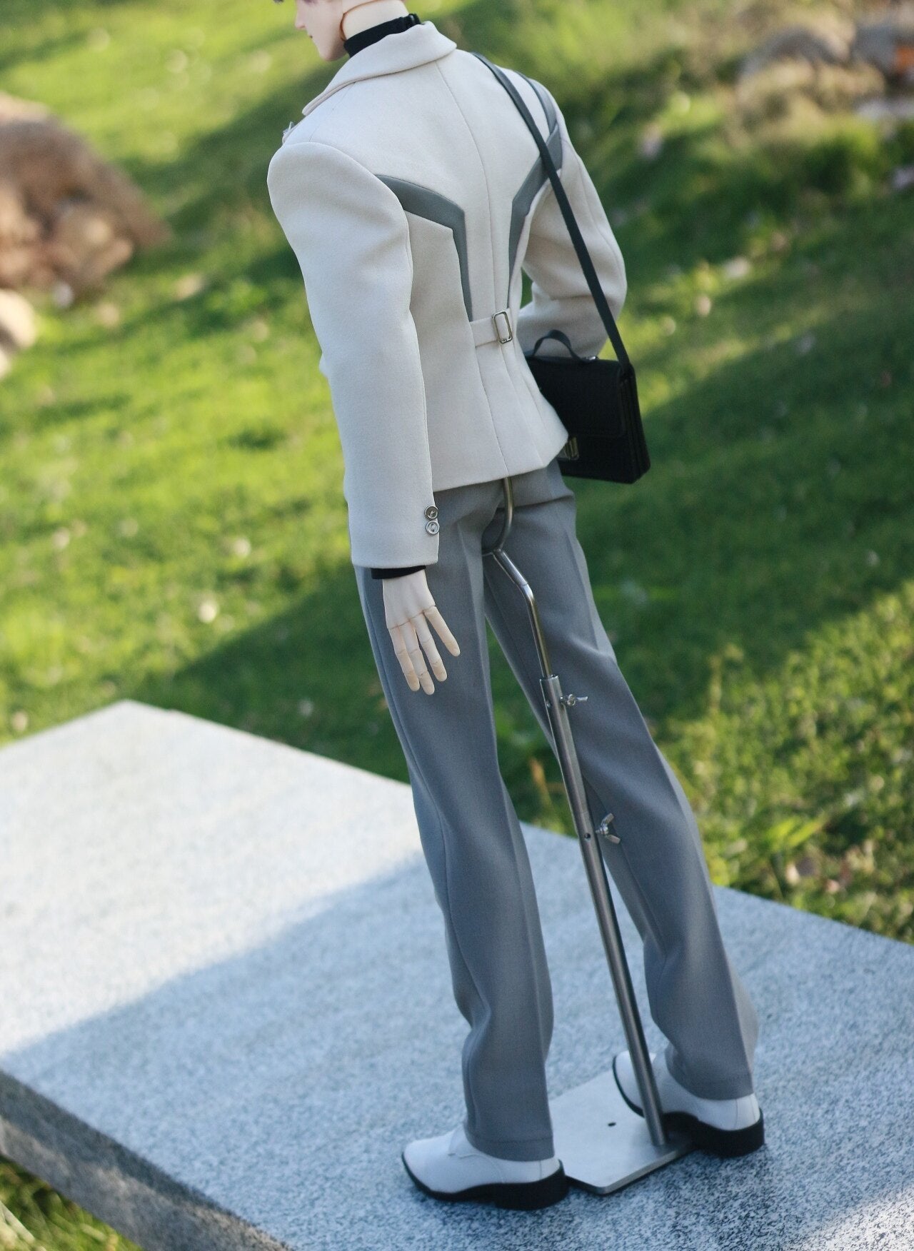 Xavier cos Silver Light Carving 75cm 77cm BJD outfits