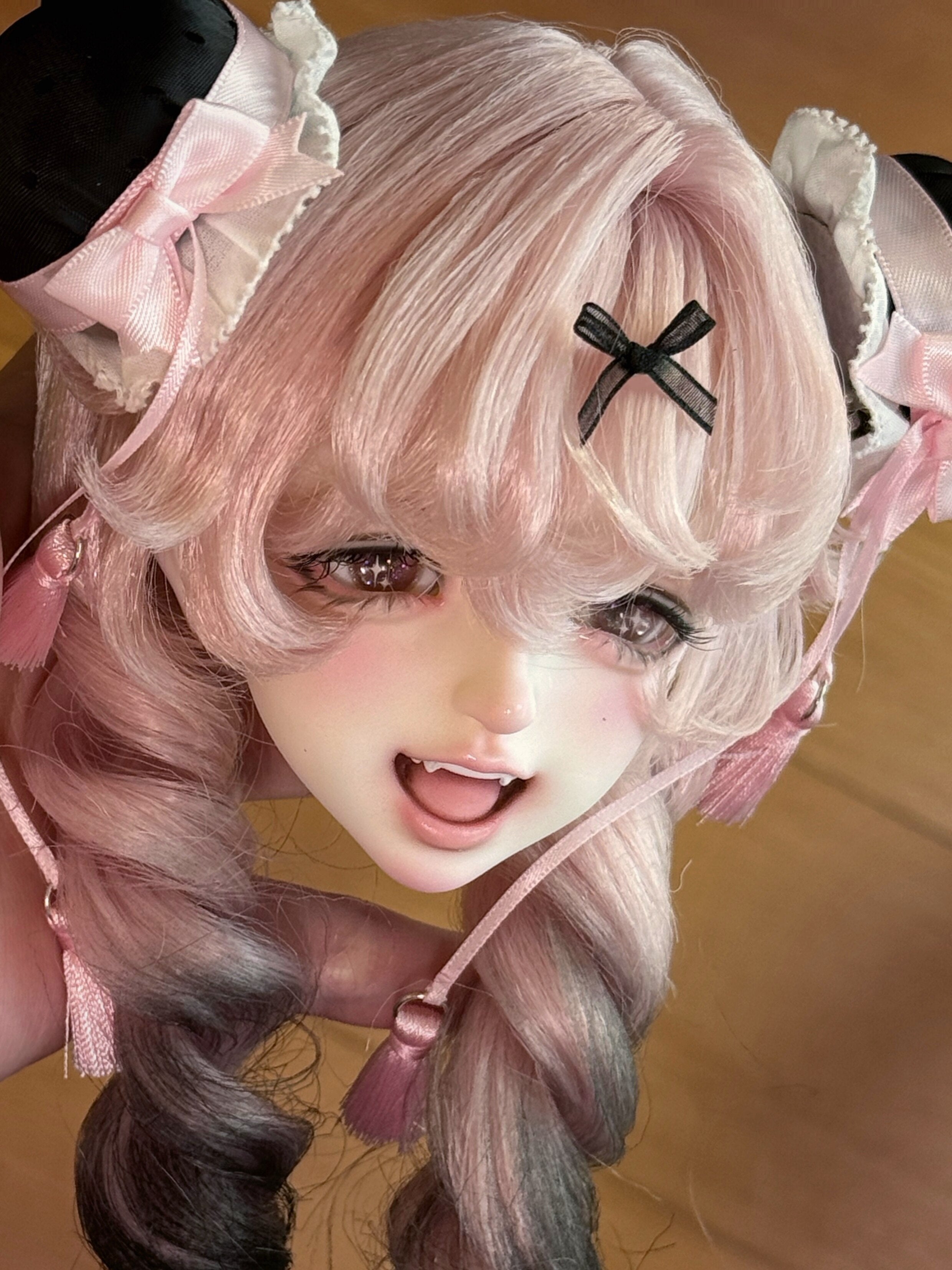 Lalunadoll 1/3 BJD head Kitty Bean