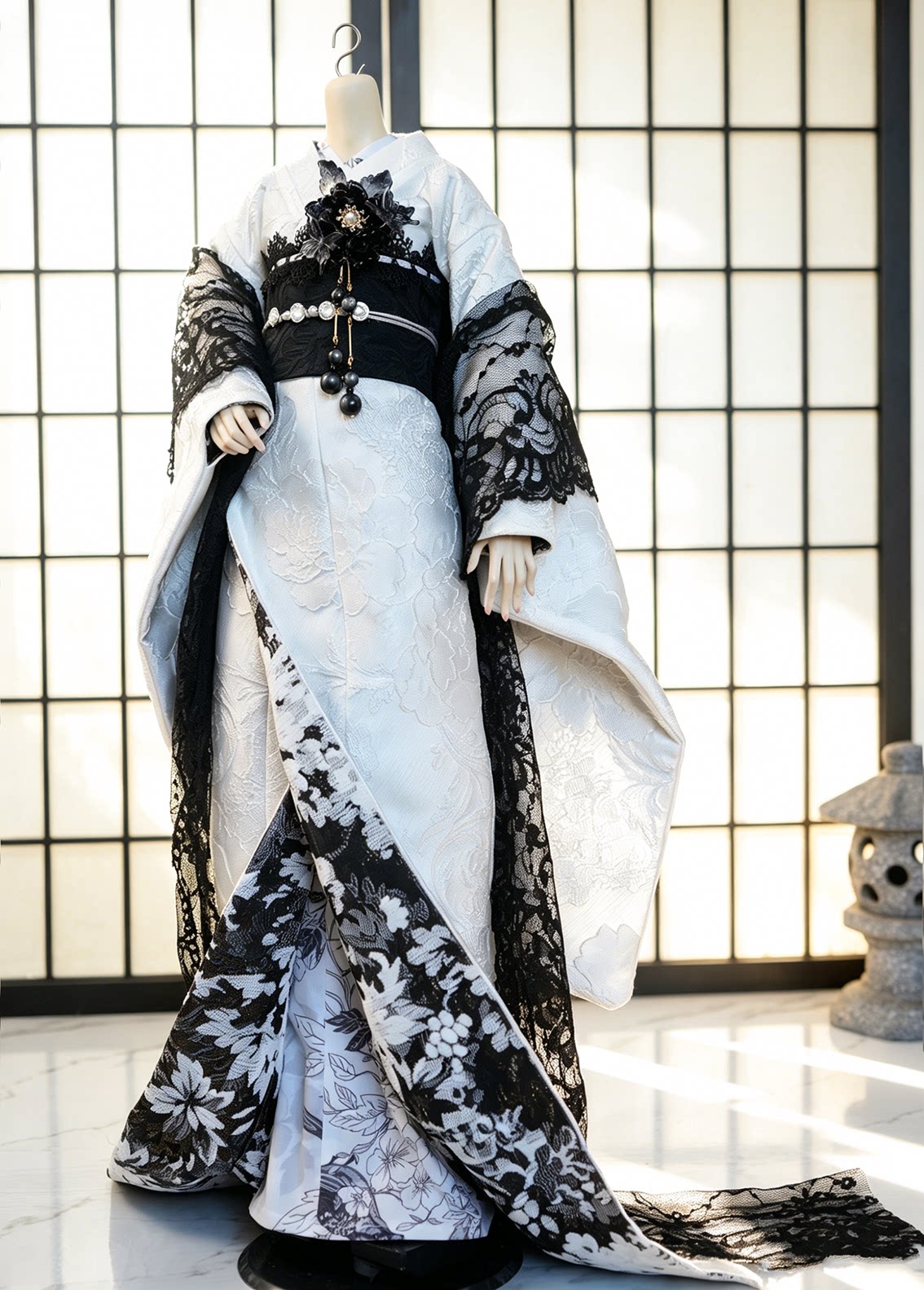 LanTingJiMeng 1/4 1/3 68cm-75cm uncles Kimono BJD clothing