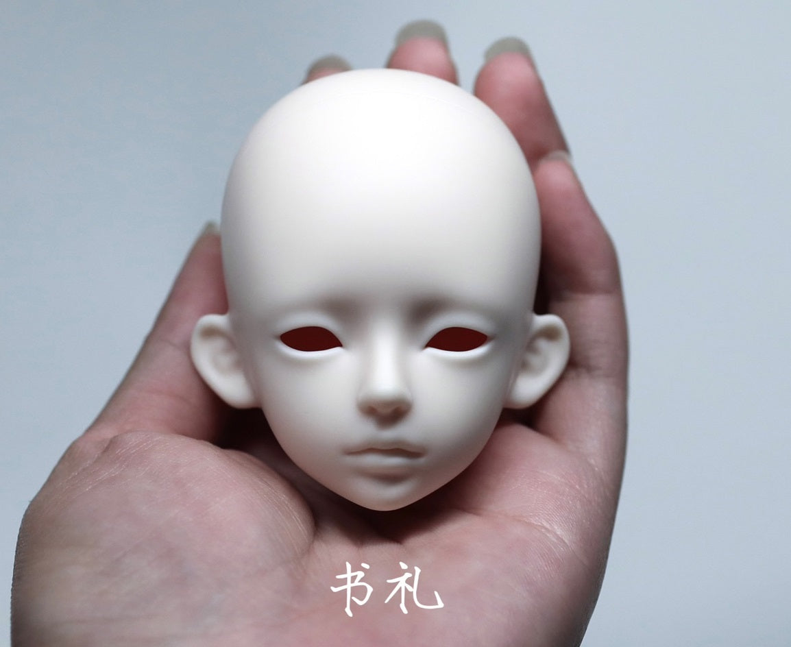 GuangYin 1/4 BJD head ShuYan & ShuLi